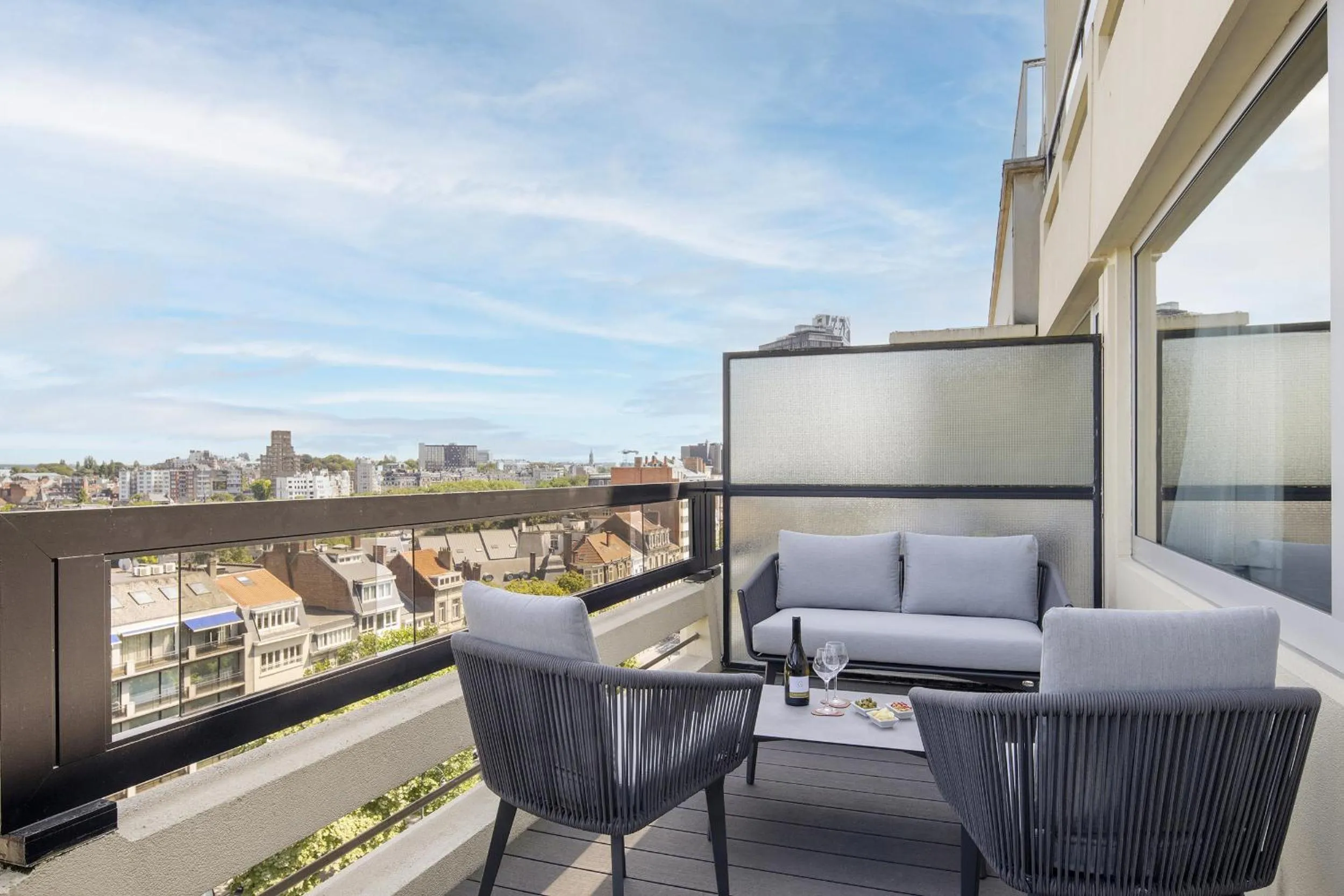 Patio in Hotel Barsey by Warwick