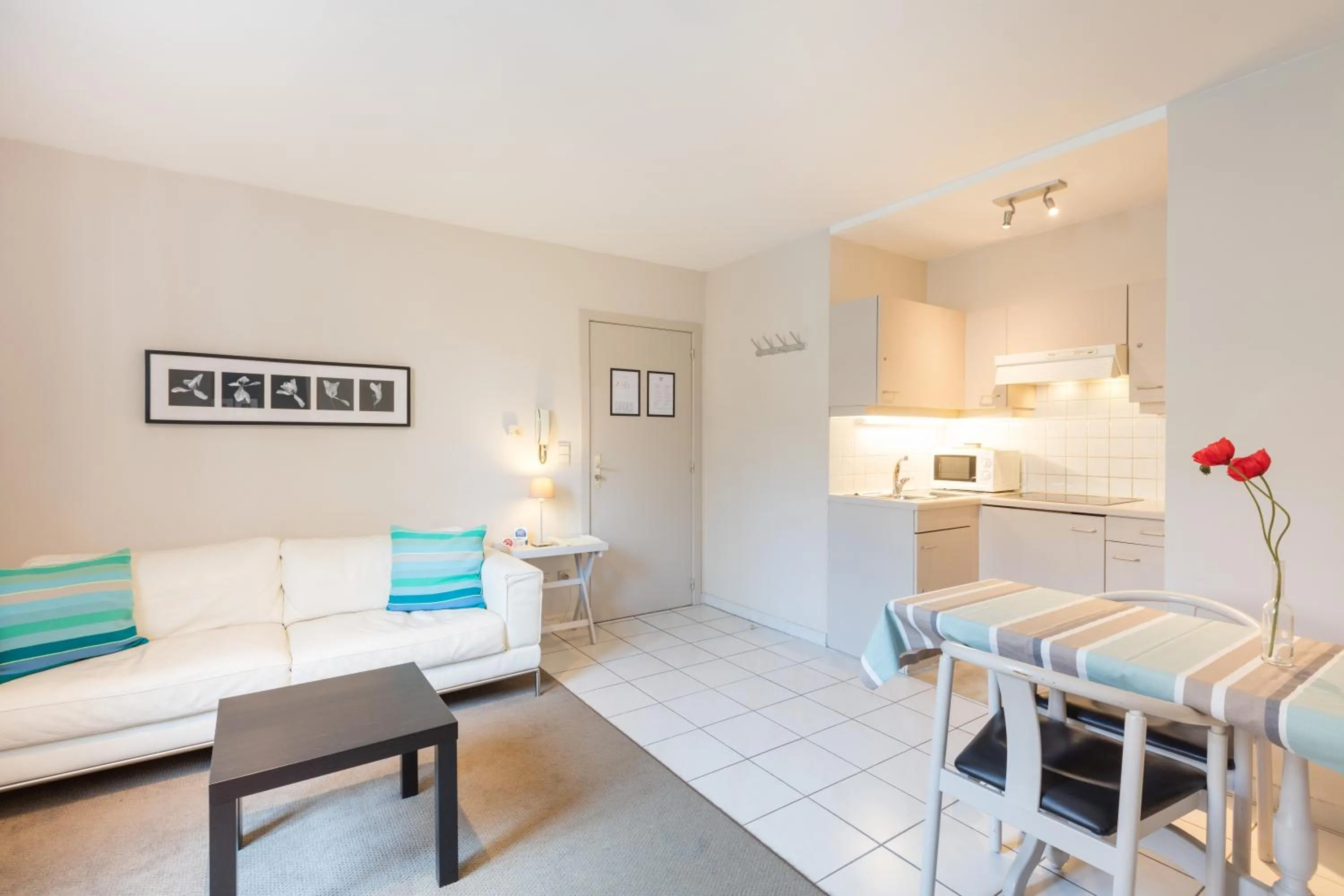 Living room in Bonobo Apartments