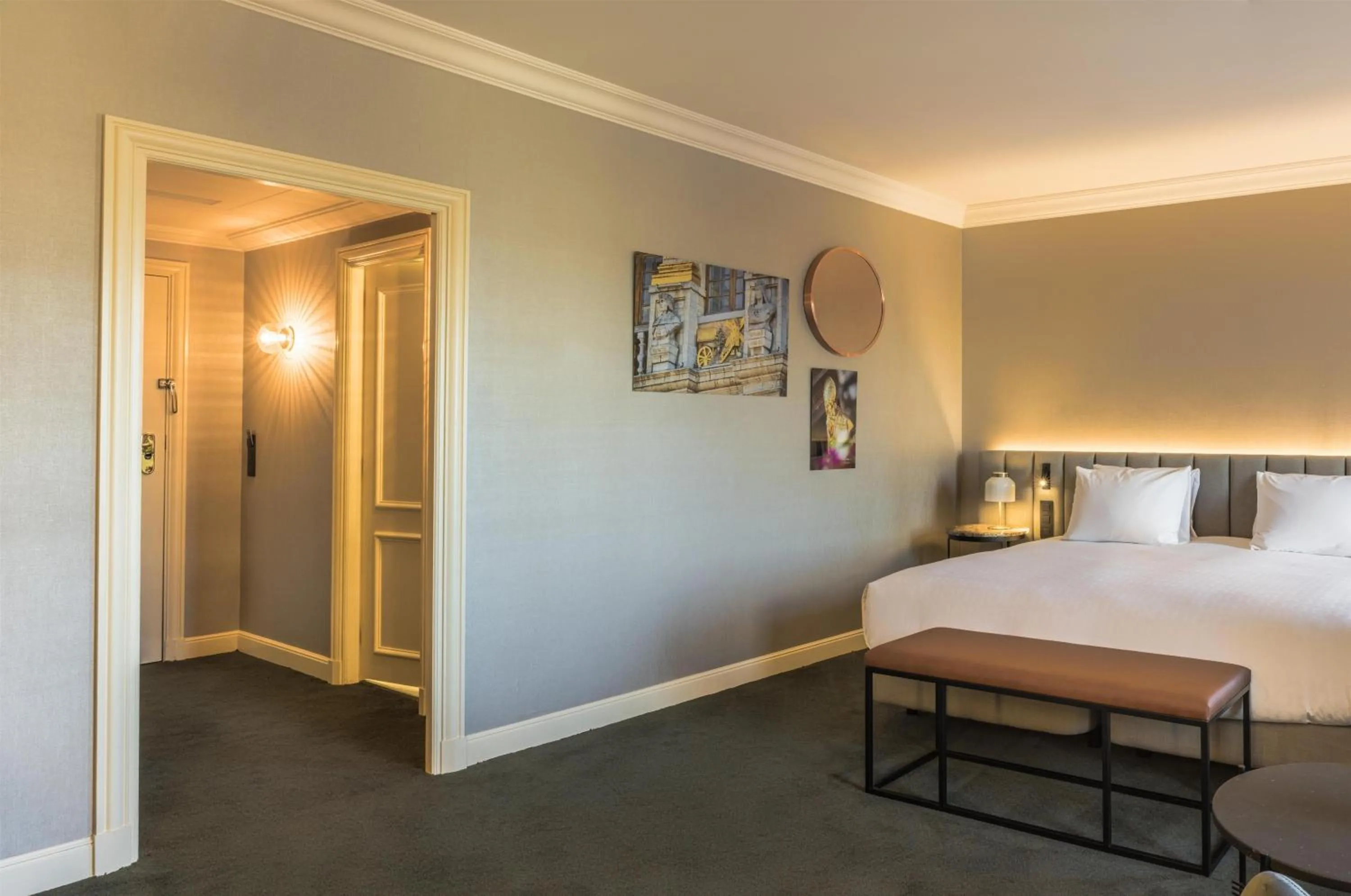 Bed in Hilton Brussels Grand Place