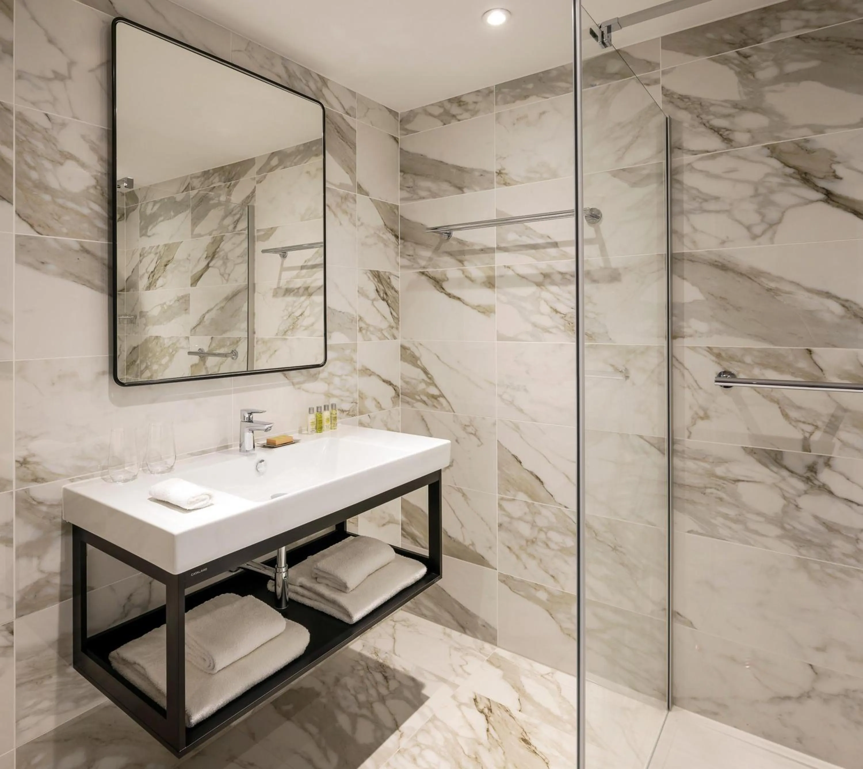 Bathroom in Hilton Brussels Grand Place