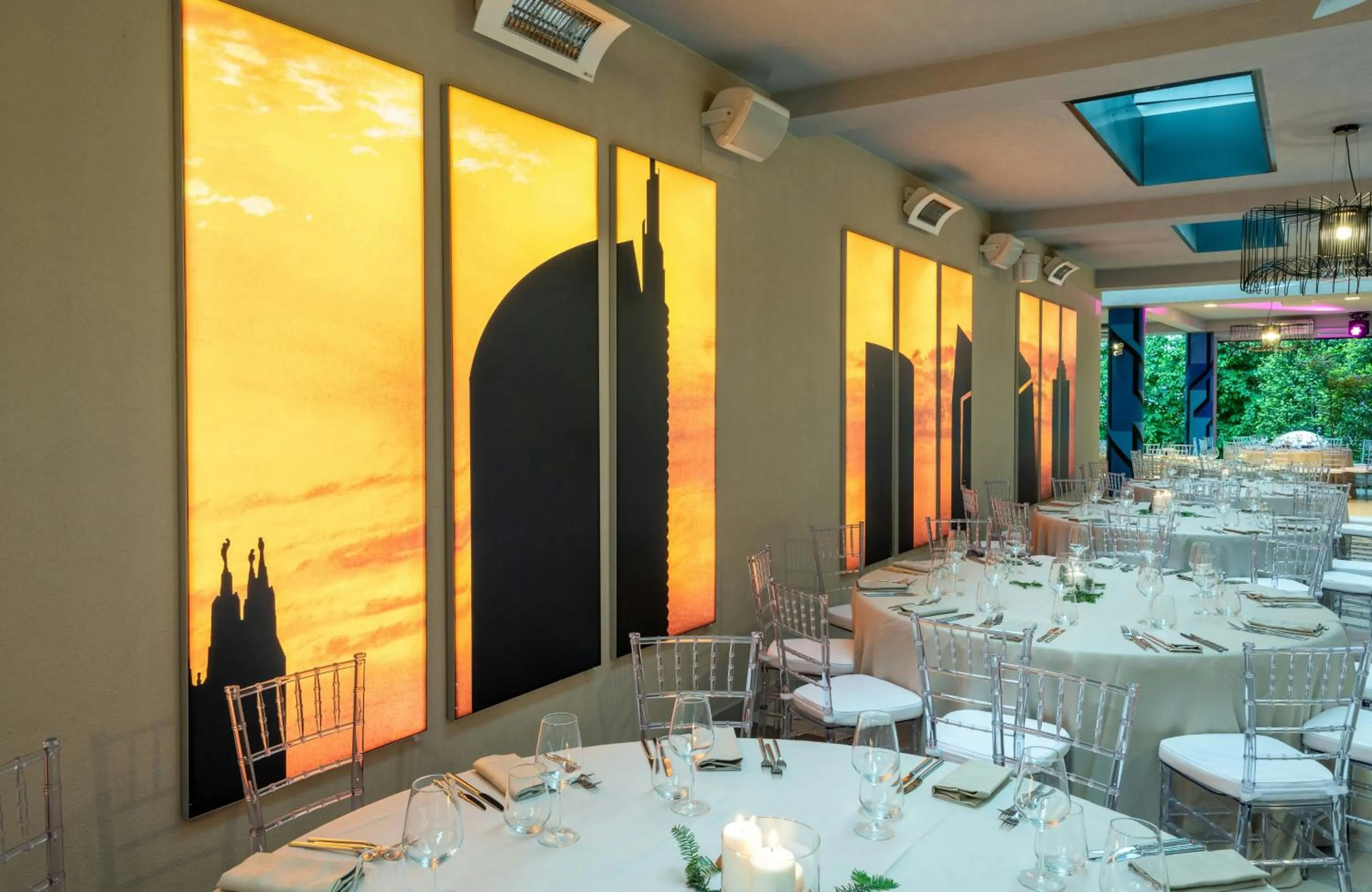 Meeting/conference room in NYX Hotel Milan by Leonardo Hotels