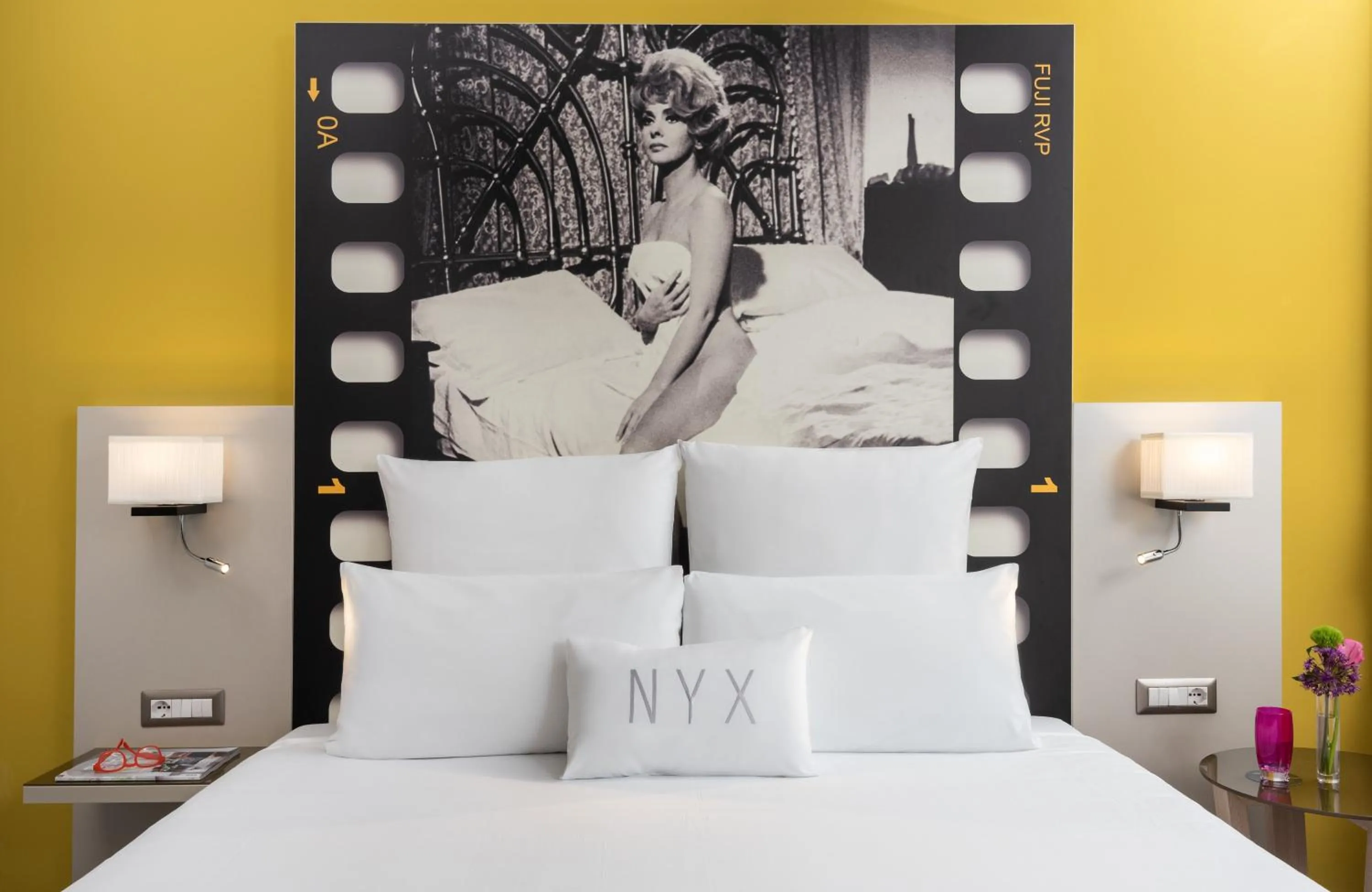 Bedroom, Bed in NYX Hotel Milan by Leonardo Hotels