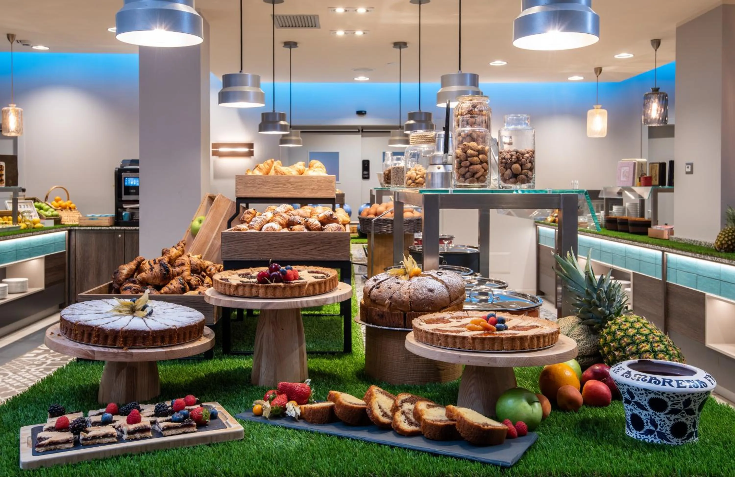 Buffet breakfast in NYX Hotel Milan by Leonardo Hotels