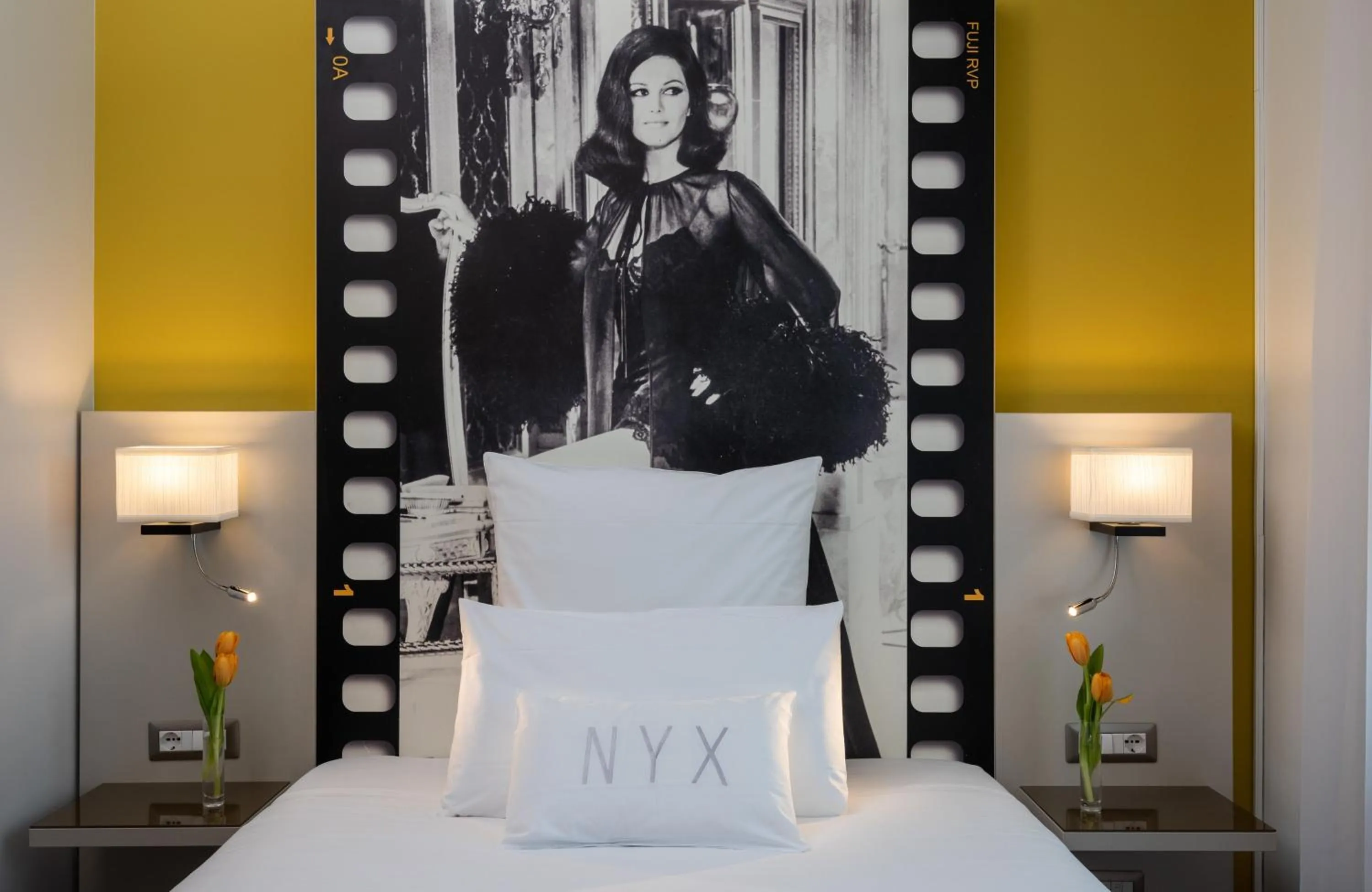 Bedroom, Bed in NYX Hotel Milan by Leonardo Hotels