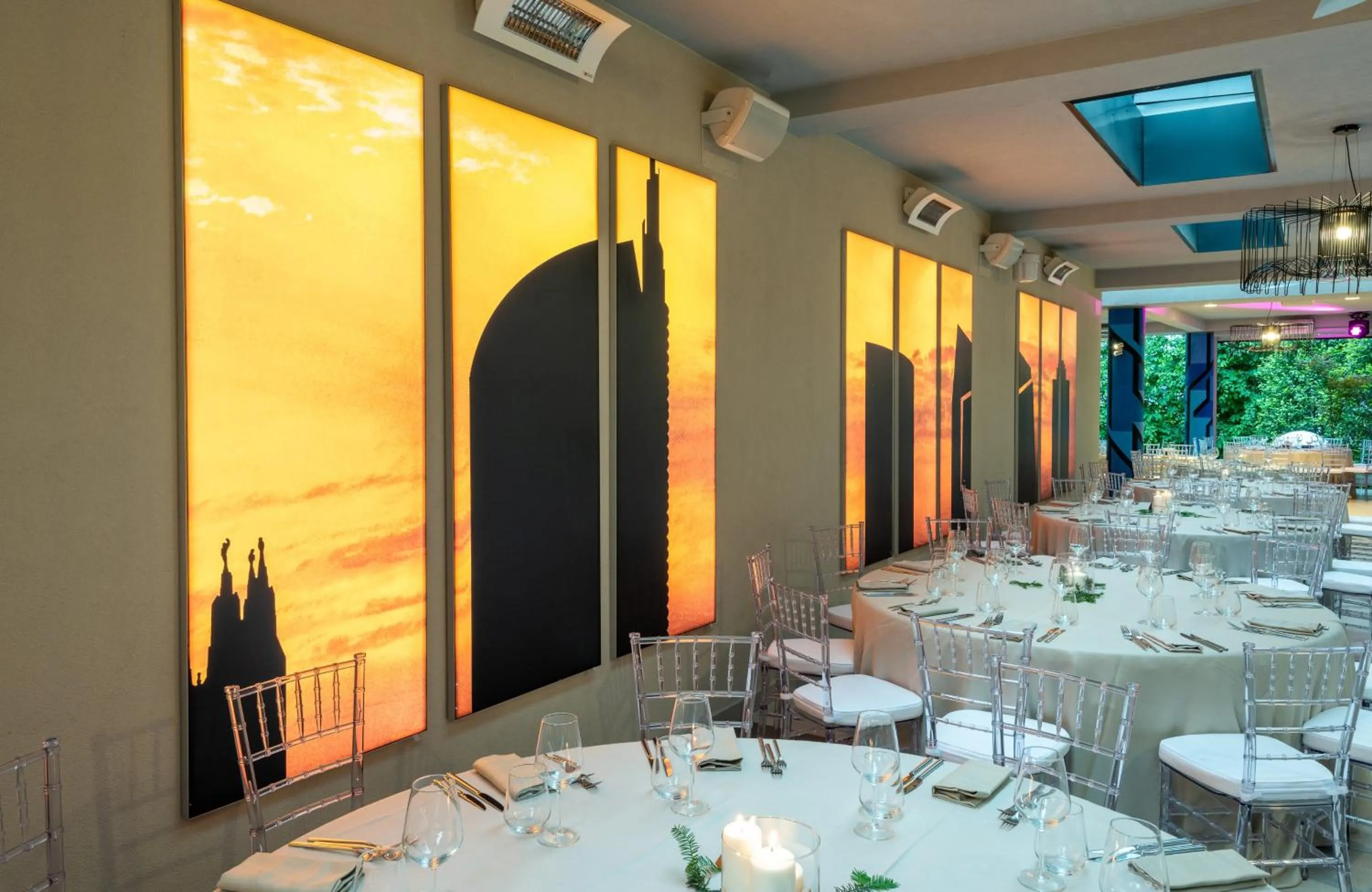 Meeting/conference room in NYX Hotel Milan by Leonardo Hotels