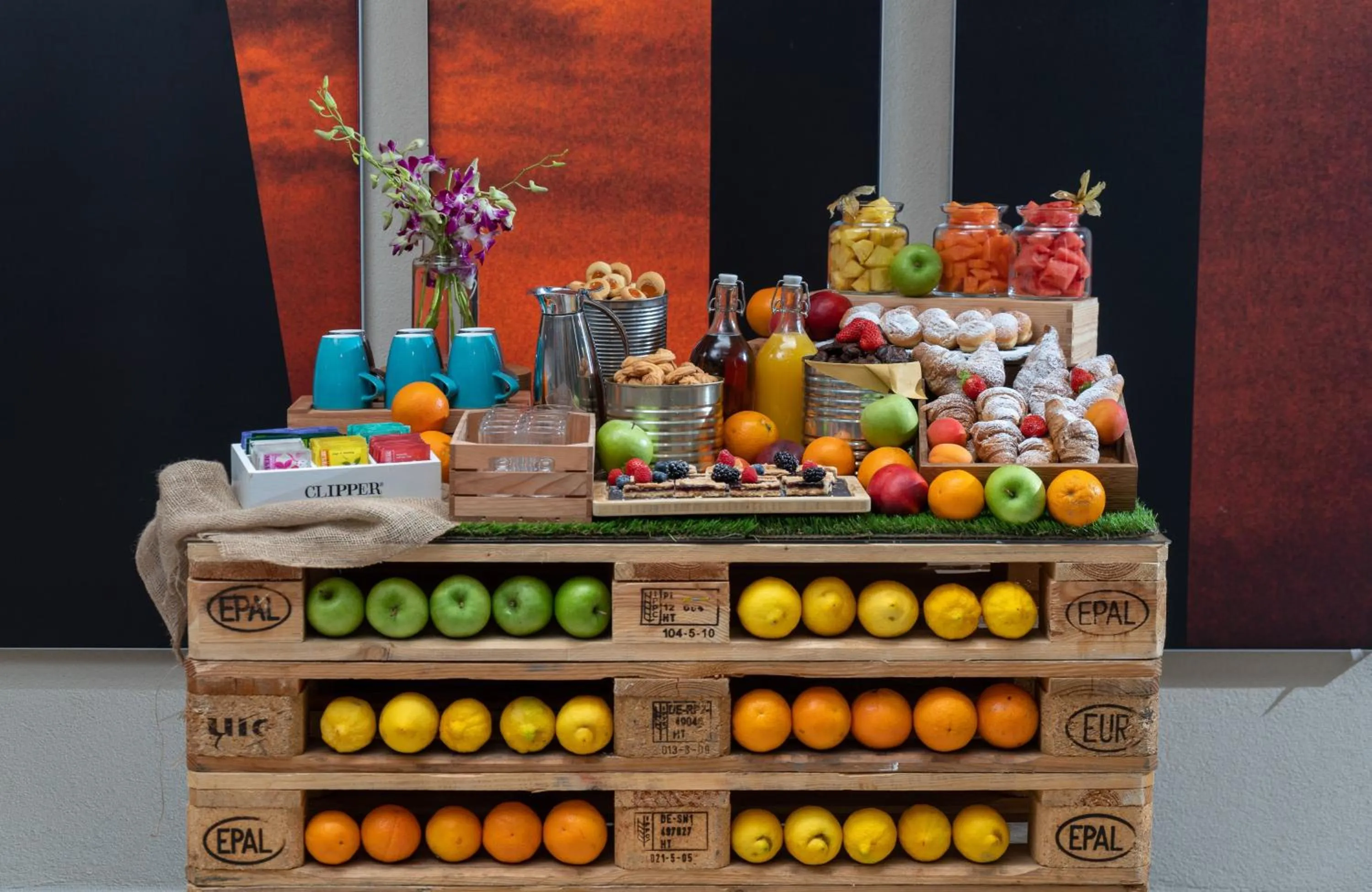 Meeting/conference room in NYX Hotel Milan by Leonardo Hotels