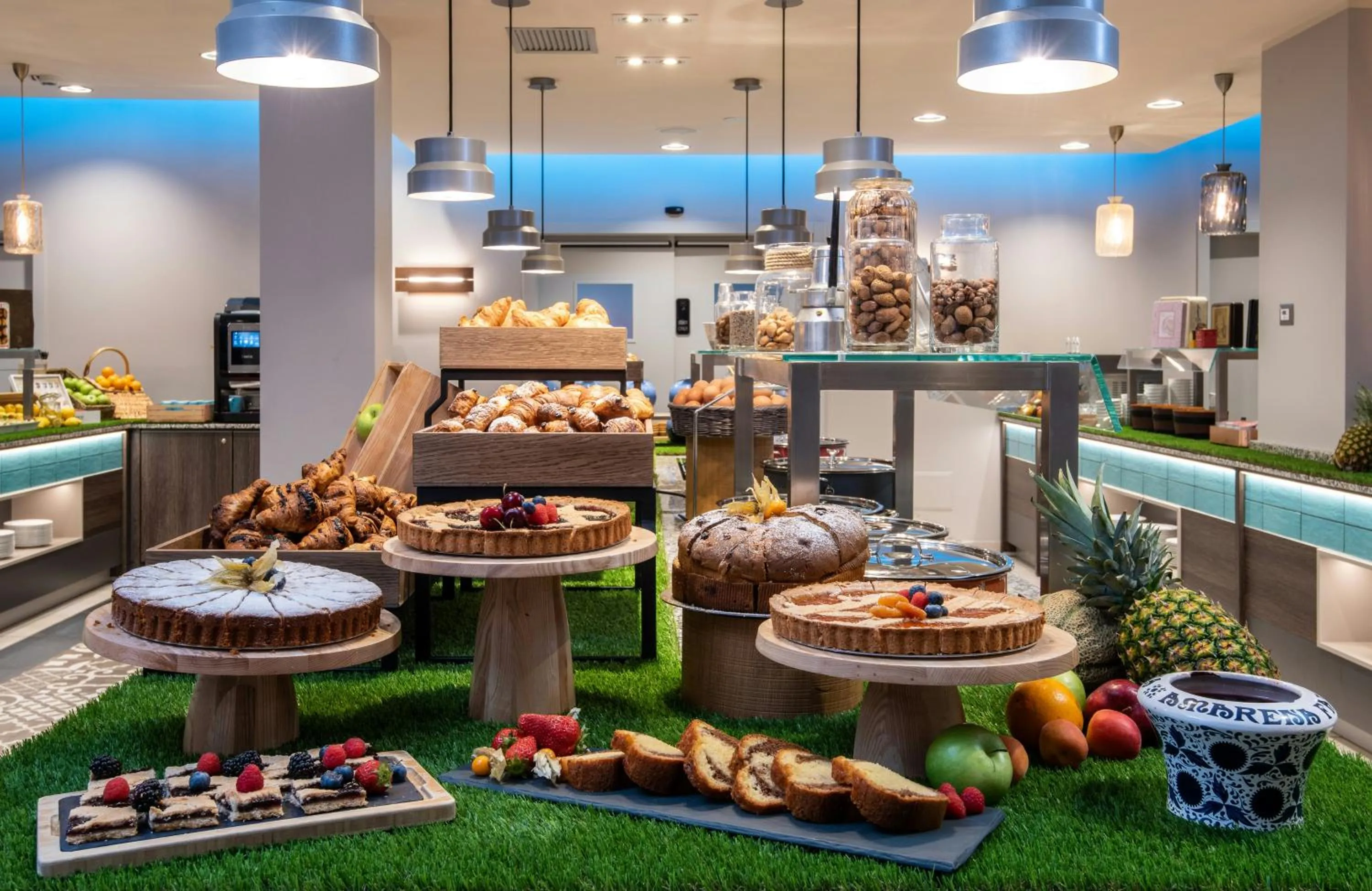 Buffet breakfast in NYX Hotel Milan by Leonardo Hotels