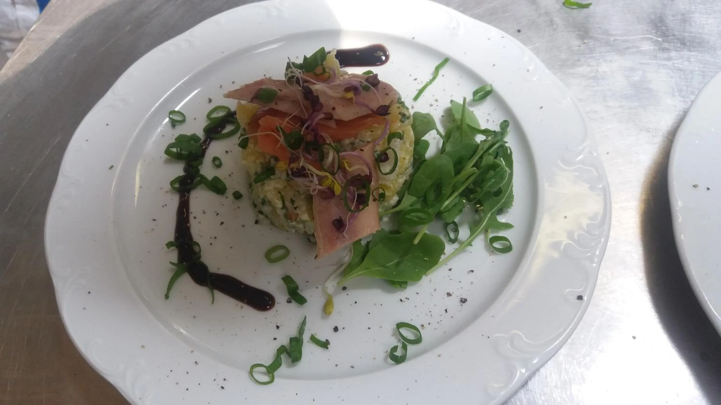 Food close-up in Hotel 'T Hert