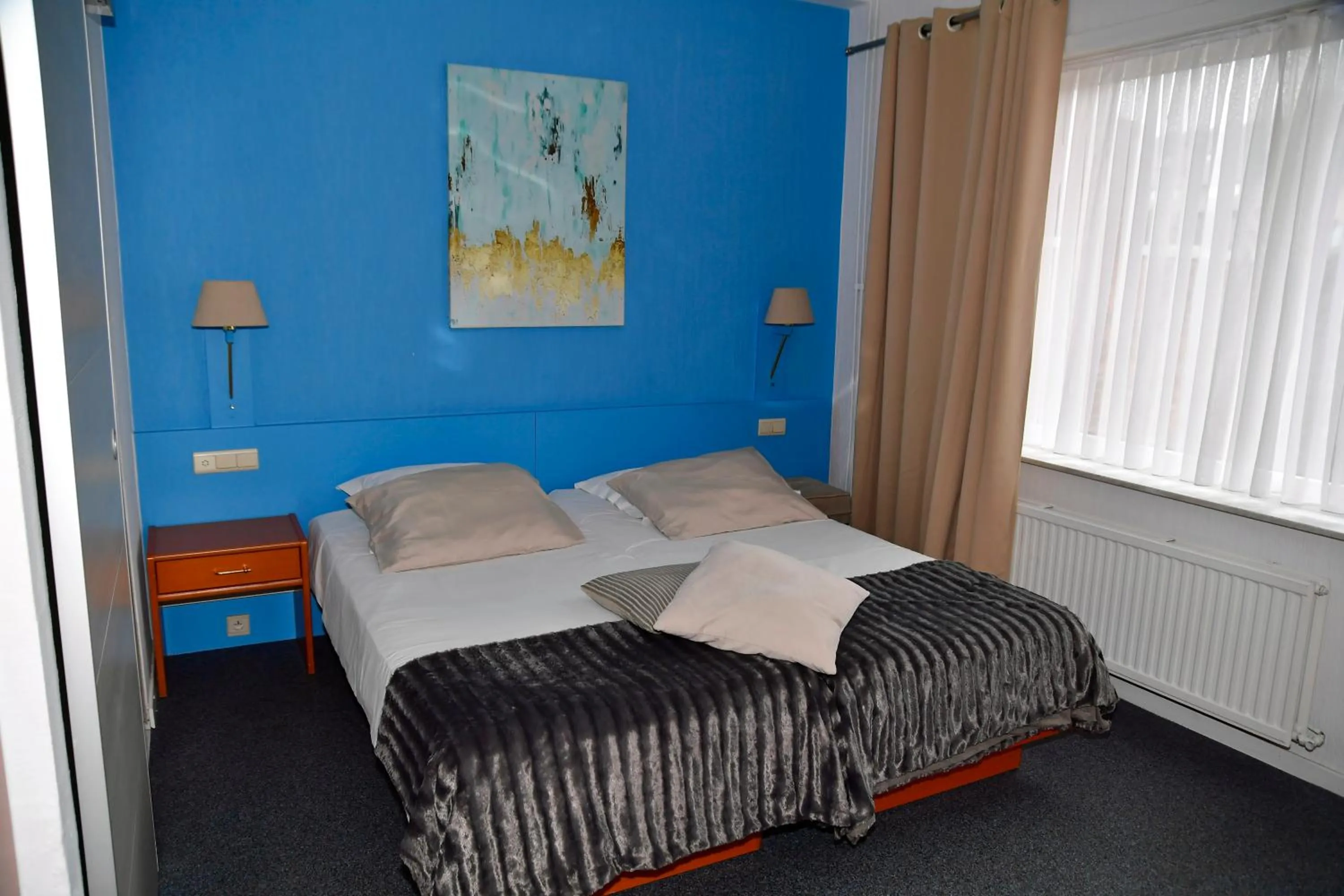 Bed in Hotel 'T Hert