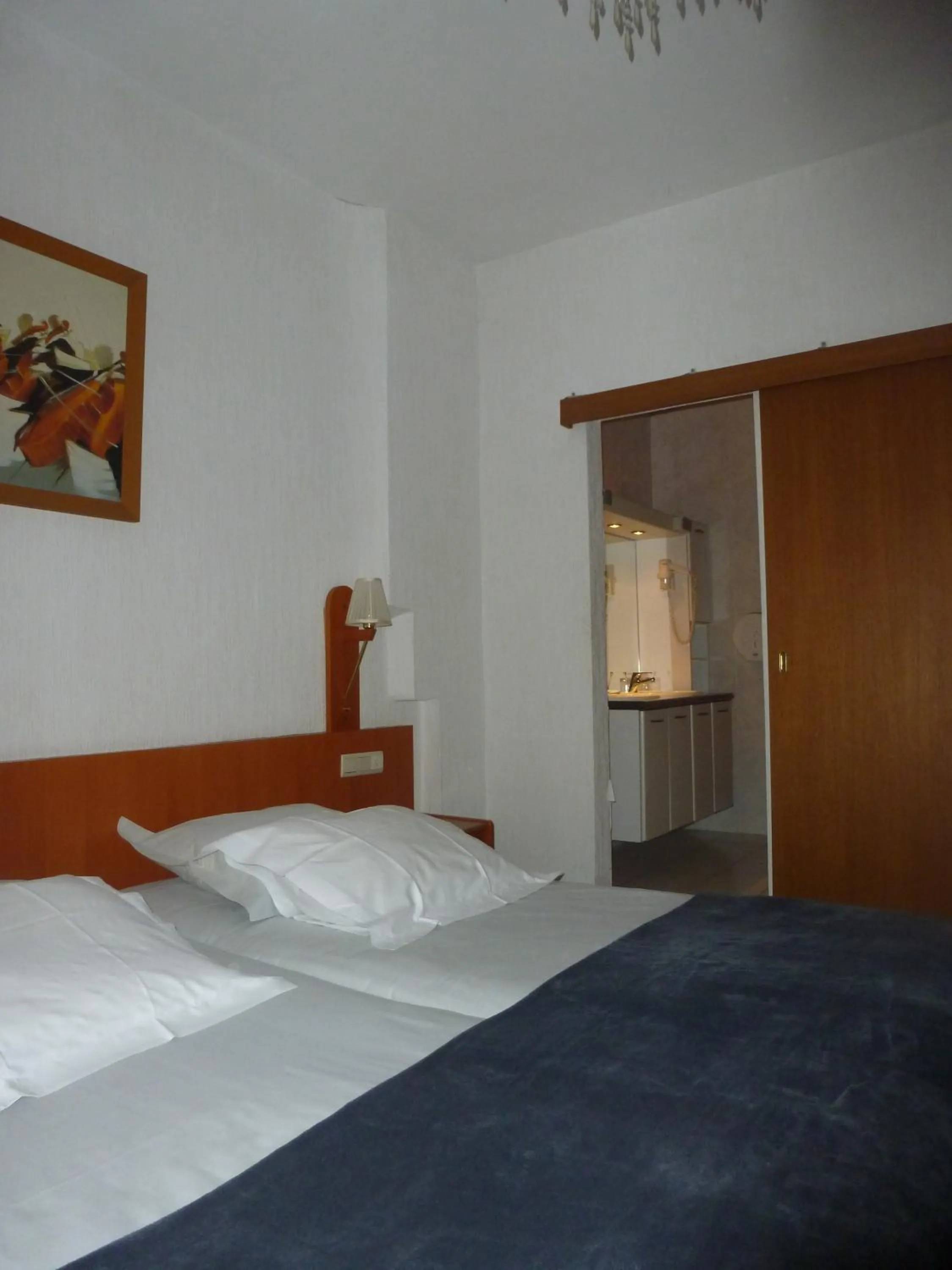 Bed in Hotel 'T Hert