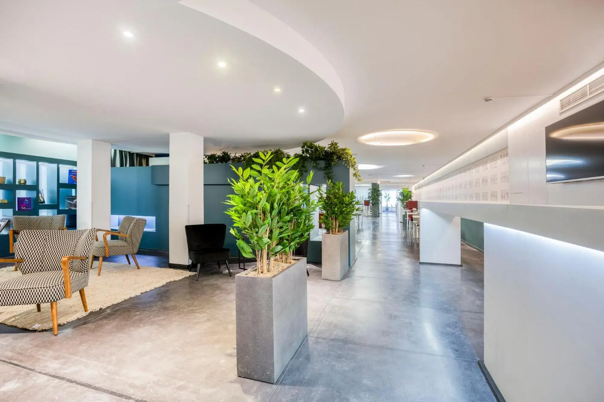 Living room in Hotel Louise Living room in Hotel Louise