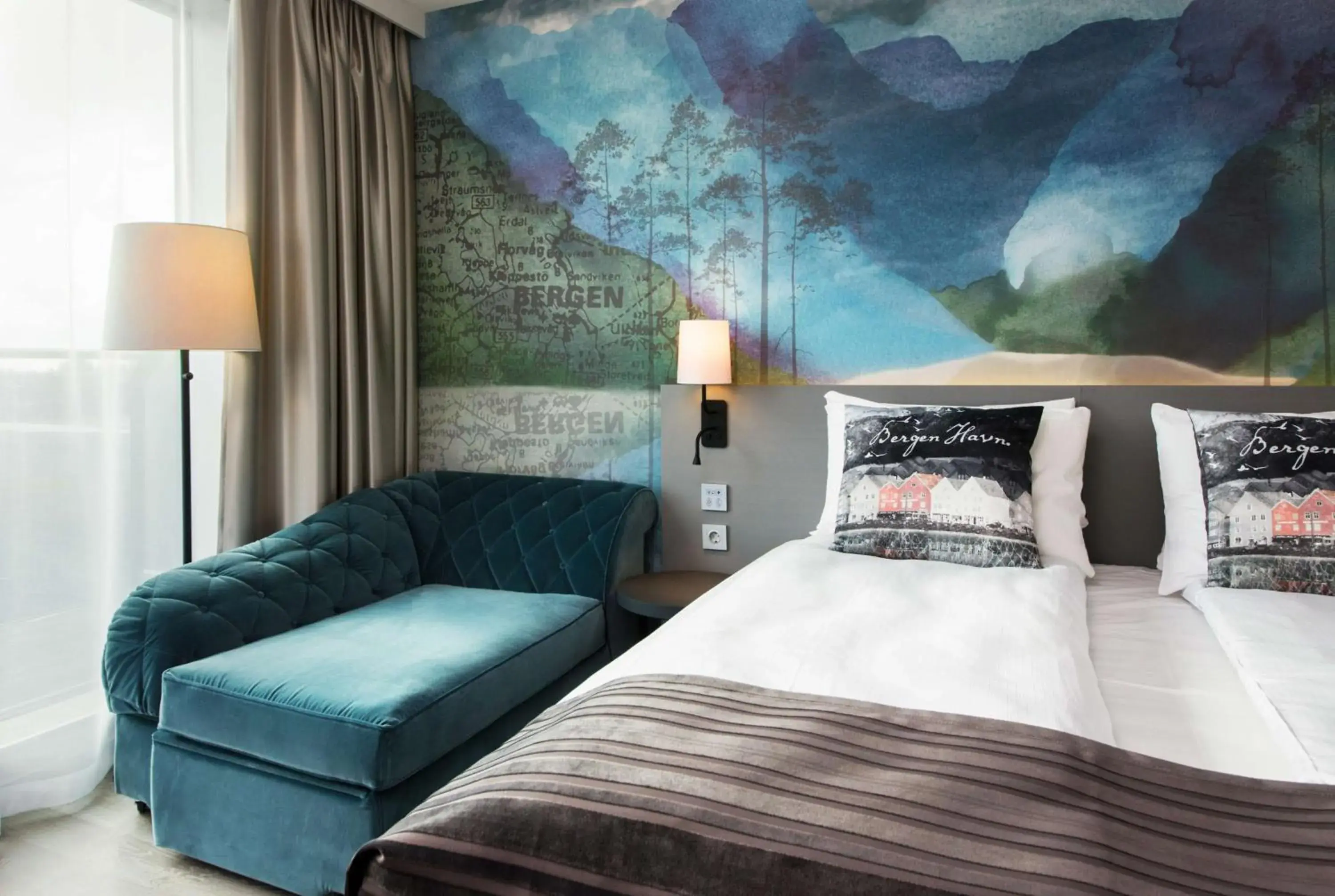 Standard Double Room in Scandic Flesland Airport Standard Double Room in Scandic Flesland Airport