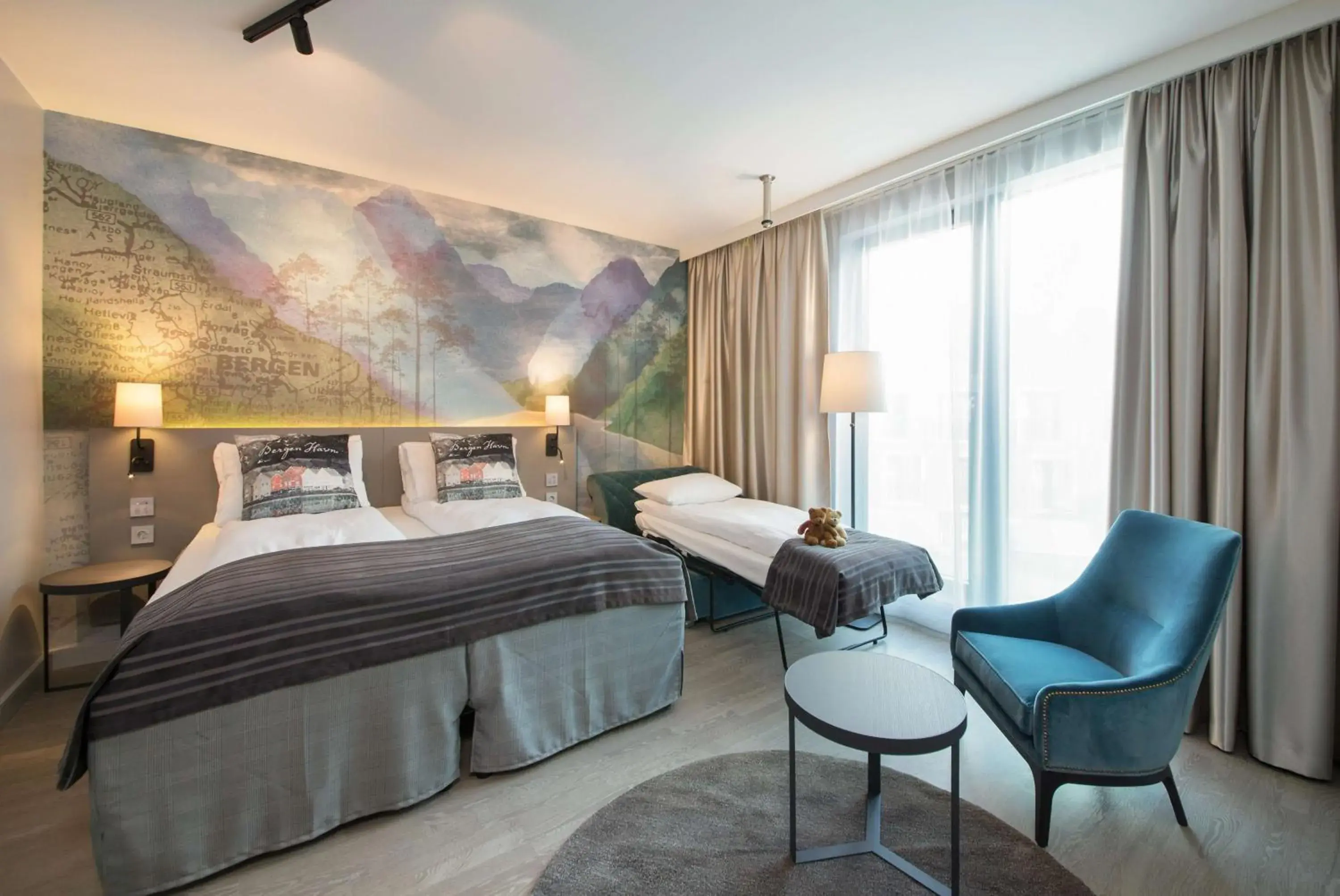 Photo of the whole room, Bed in Scandic Flesland Airport Photo of the whole room, Bed in Scandic Flesland Airport