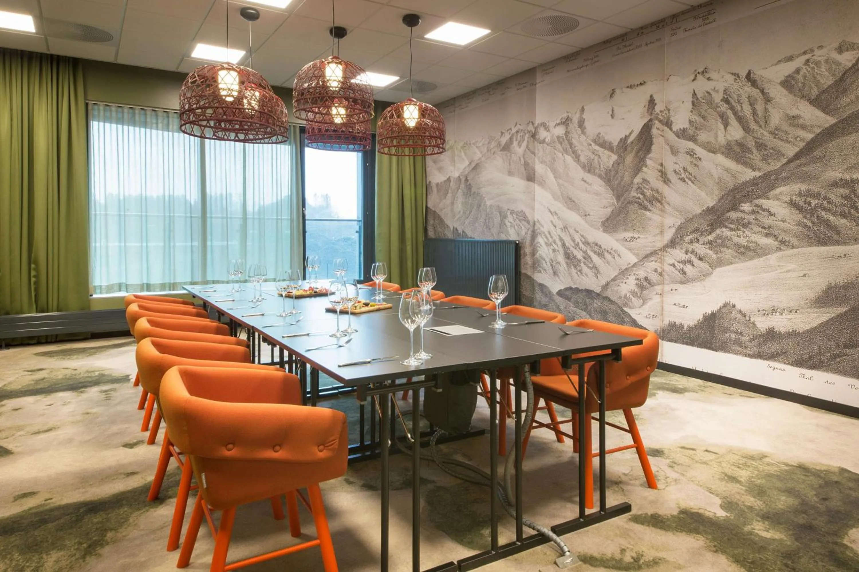 Meeting/conference room in Scandic Flesland Airport