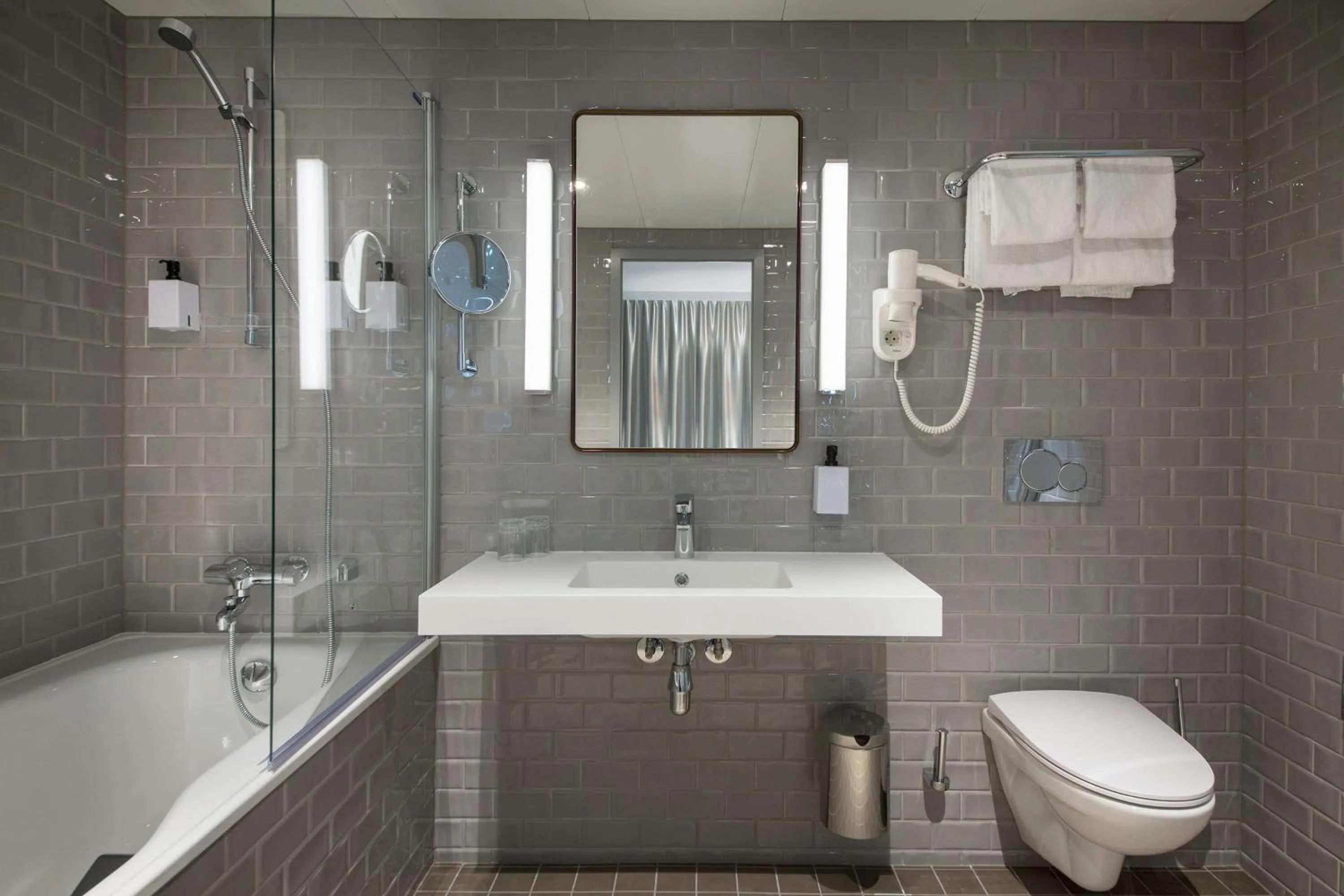 Bedroom in Scandic Flesland Airport