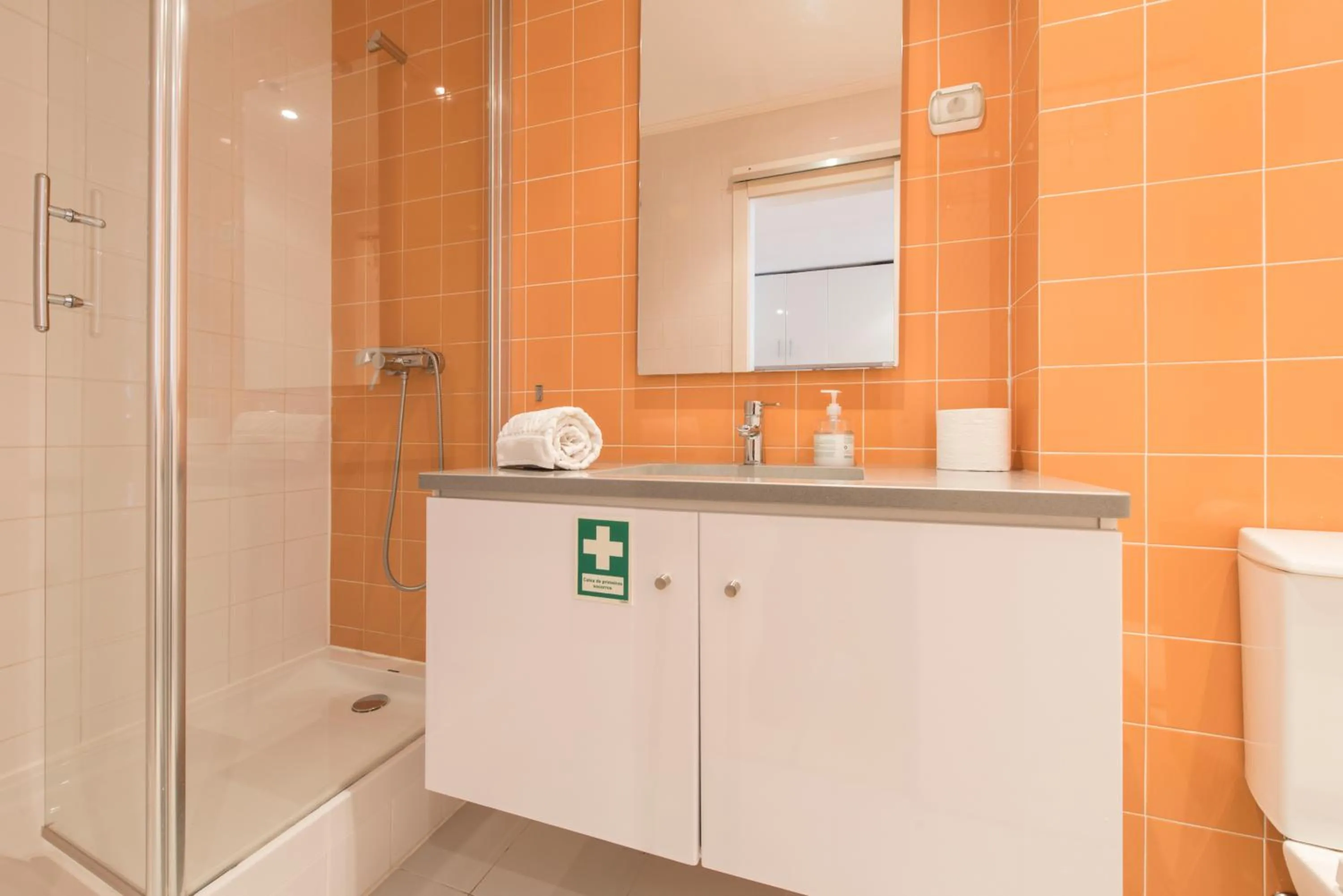 Bathroom in Lusitania One in Mouraria
