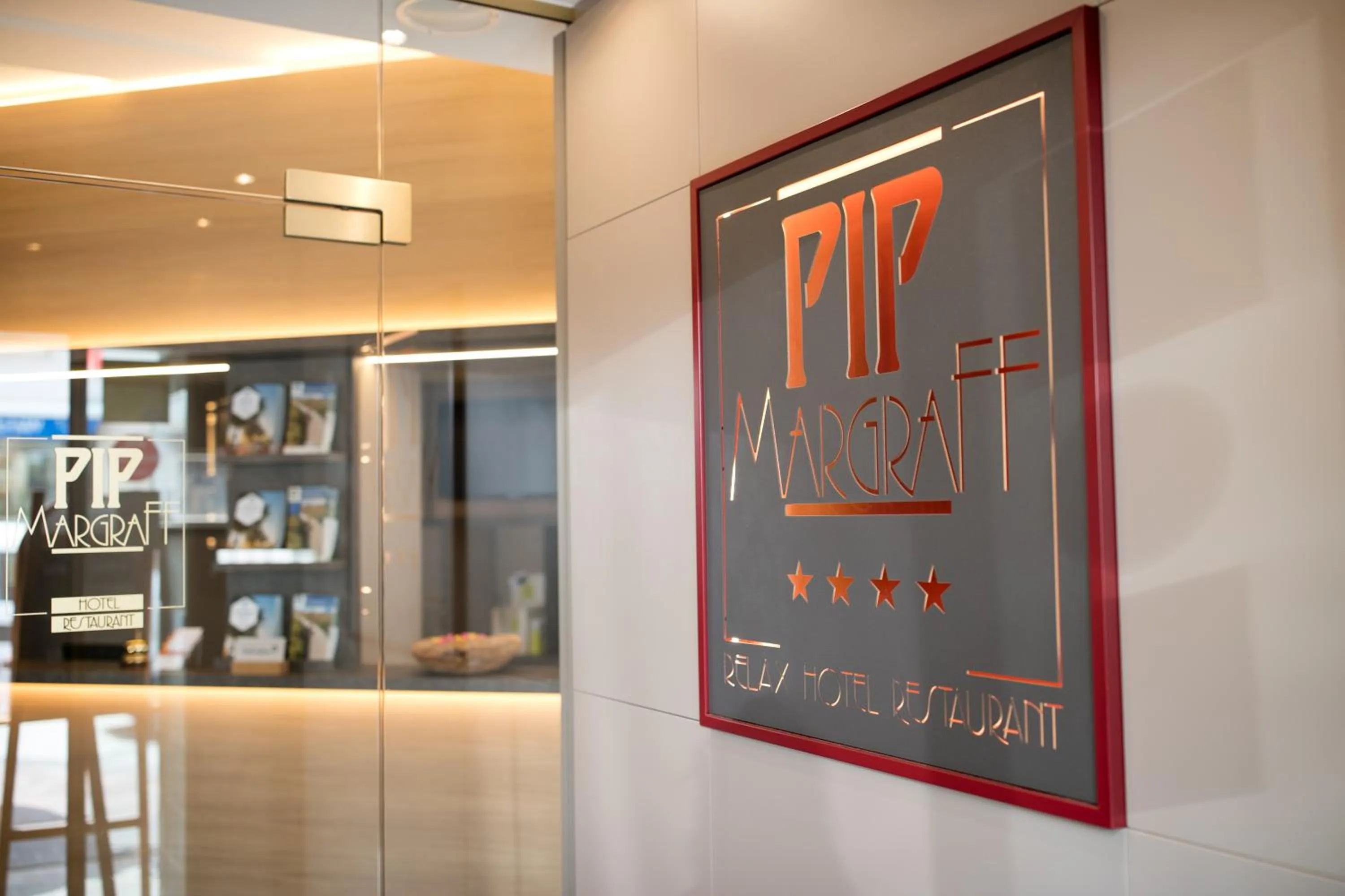 Property logo or sign in Relax-Hotel Pip-Margraff