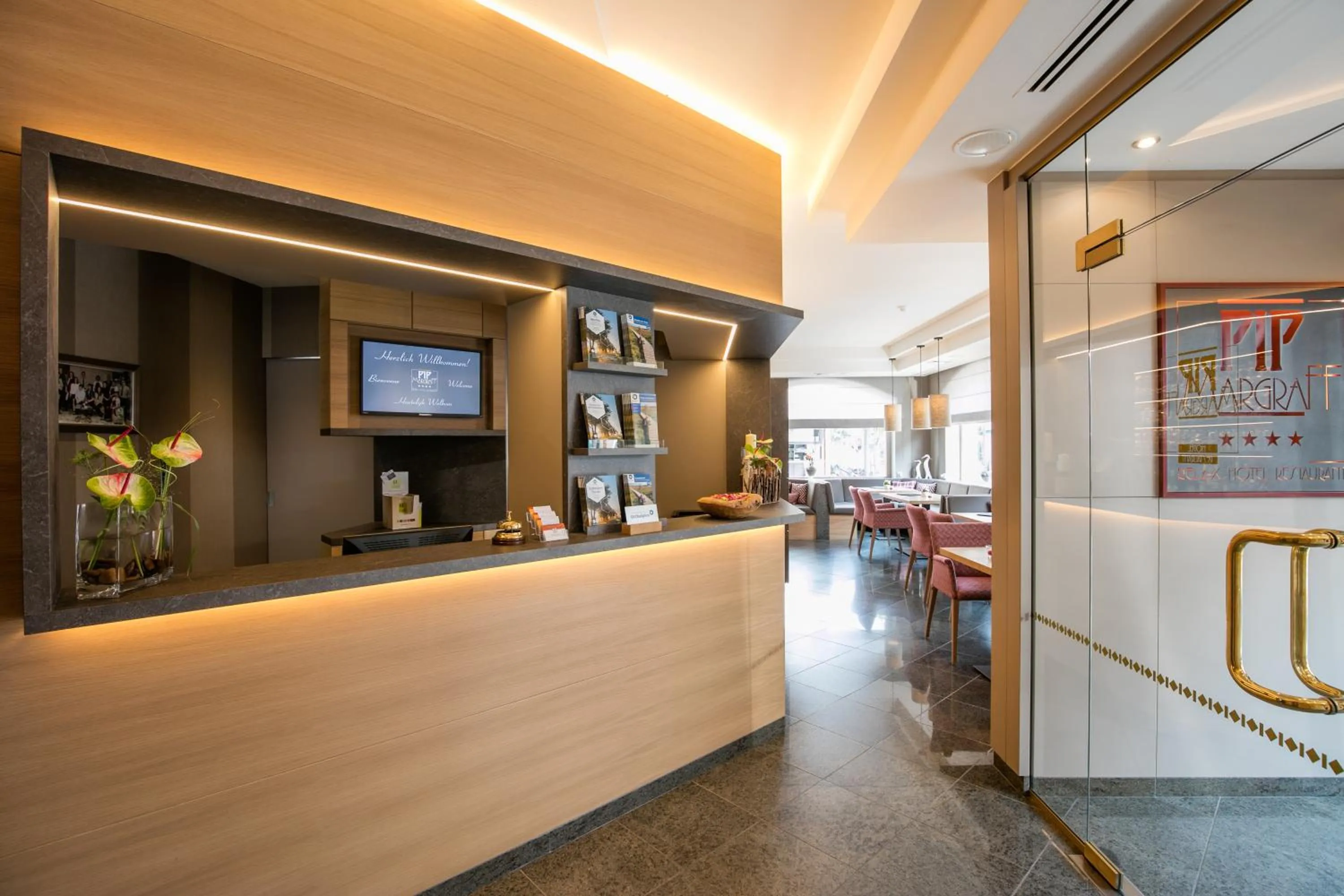 Lobby or reception in Relax-Hotel Pip-Margraff
