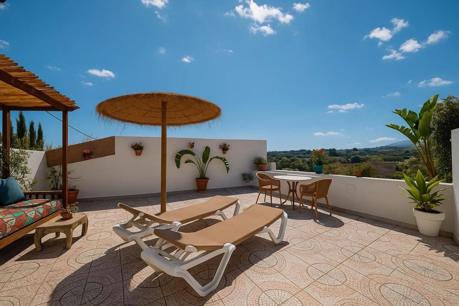 Balcony/Terrace in Hotel Altea Paradise 1917 - Adults Only