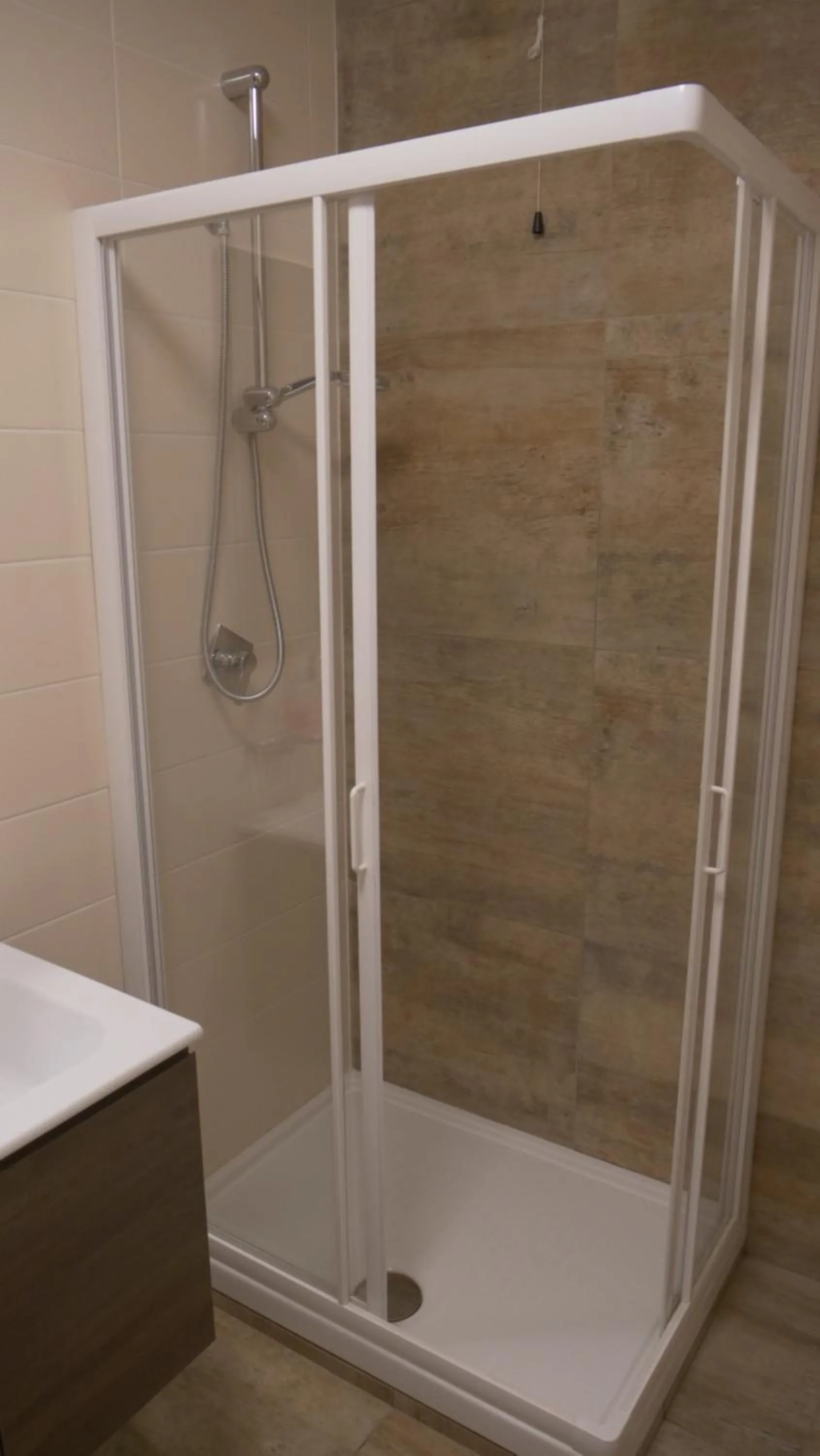 Shower in B&B il Bacio