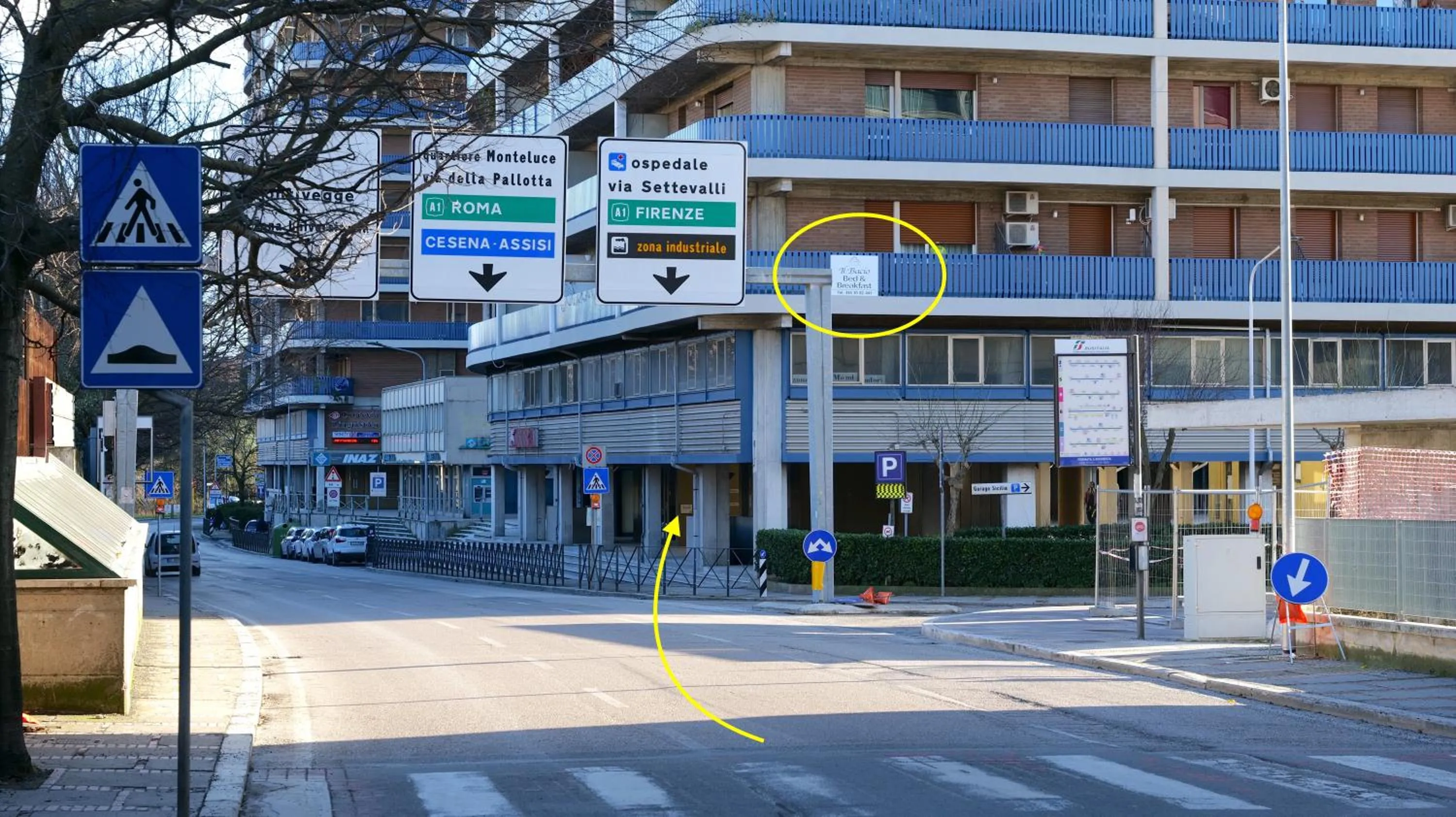 Property building in B&B il Bacio