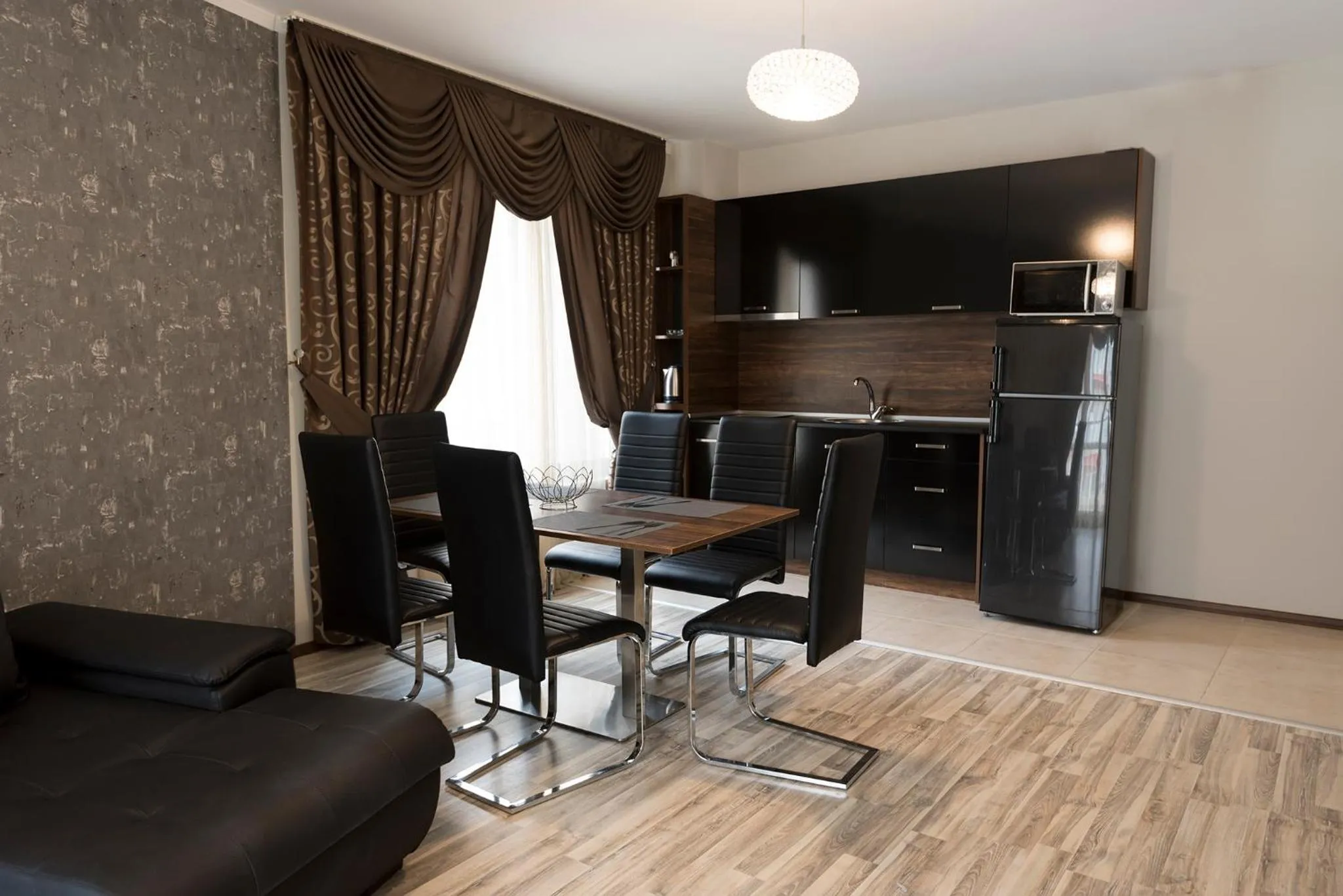 Coffee/tea facilities in Green Paradise Deluxe Apartments