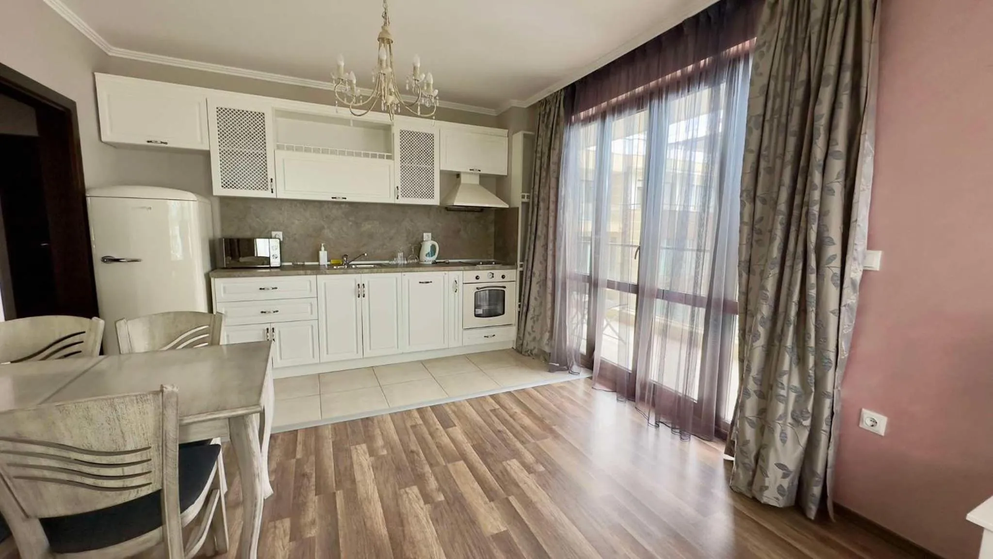 Living room in Green Paradise Deluxe Apartments