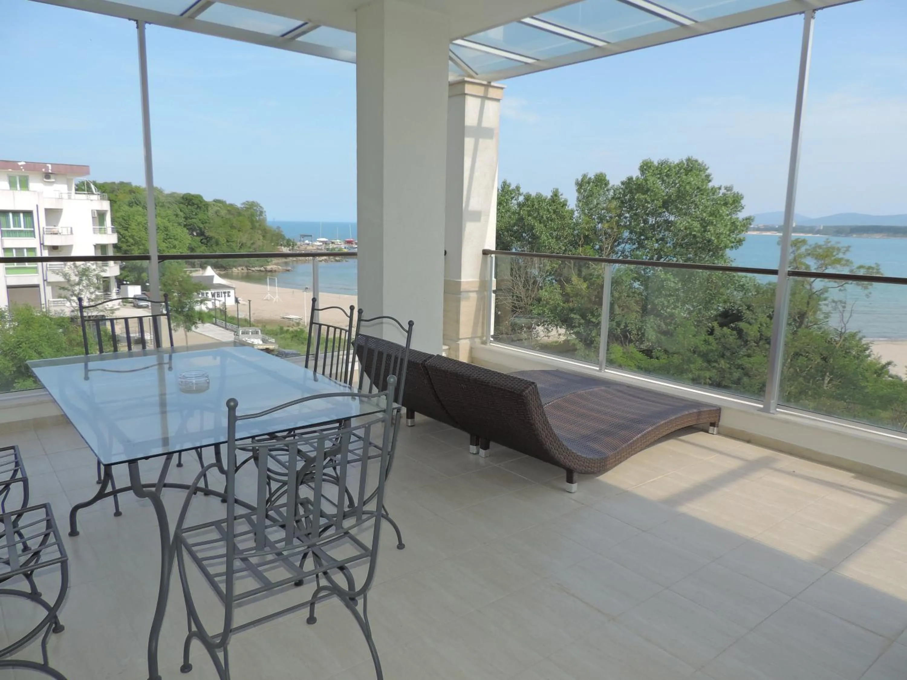 Balcony/Terrace in Green Paradise Deluxe Apartments