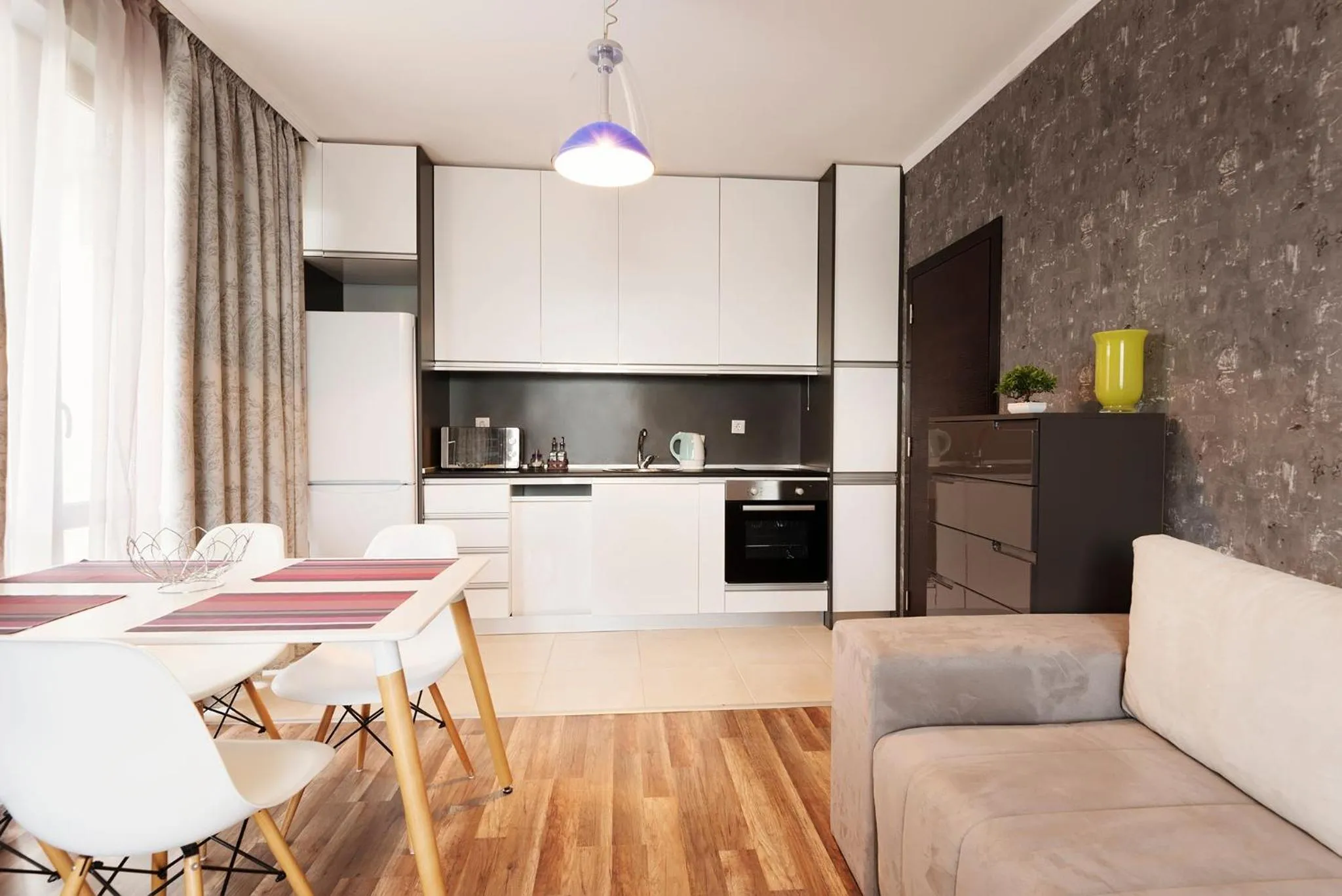 Coffee/tea facilities in Green Paradise Deluxe Apartments