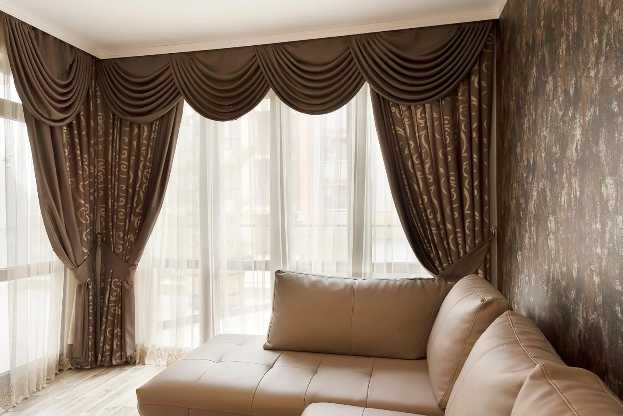 Living room in Green Paradise Deluxe Apartments