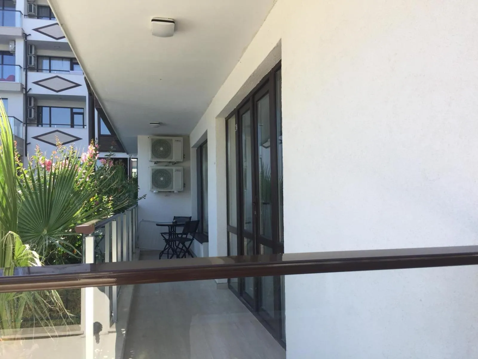 Patio in Green Paradise Deluxe Apartments