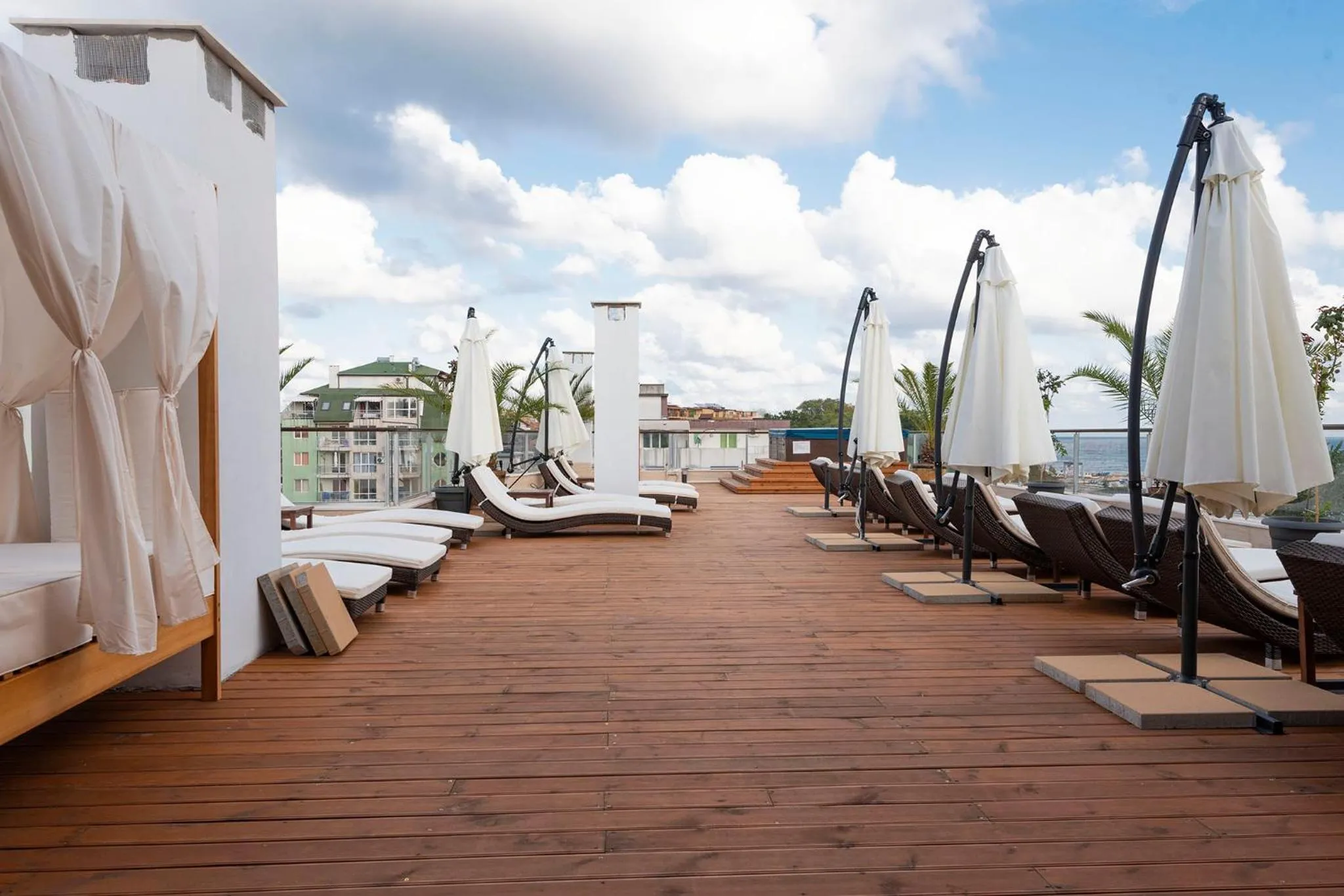 Balcony/Terrace in Green Paradise Deluxe Apartments