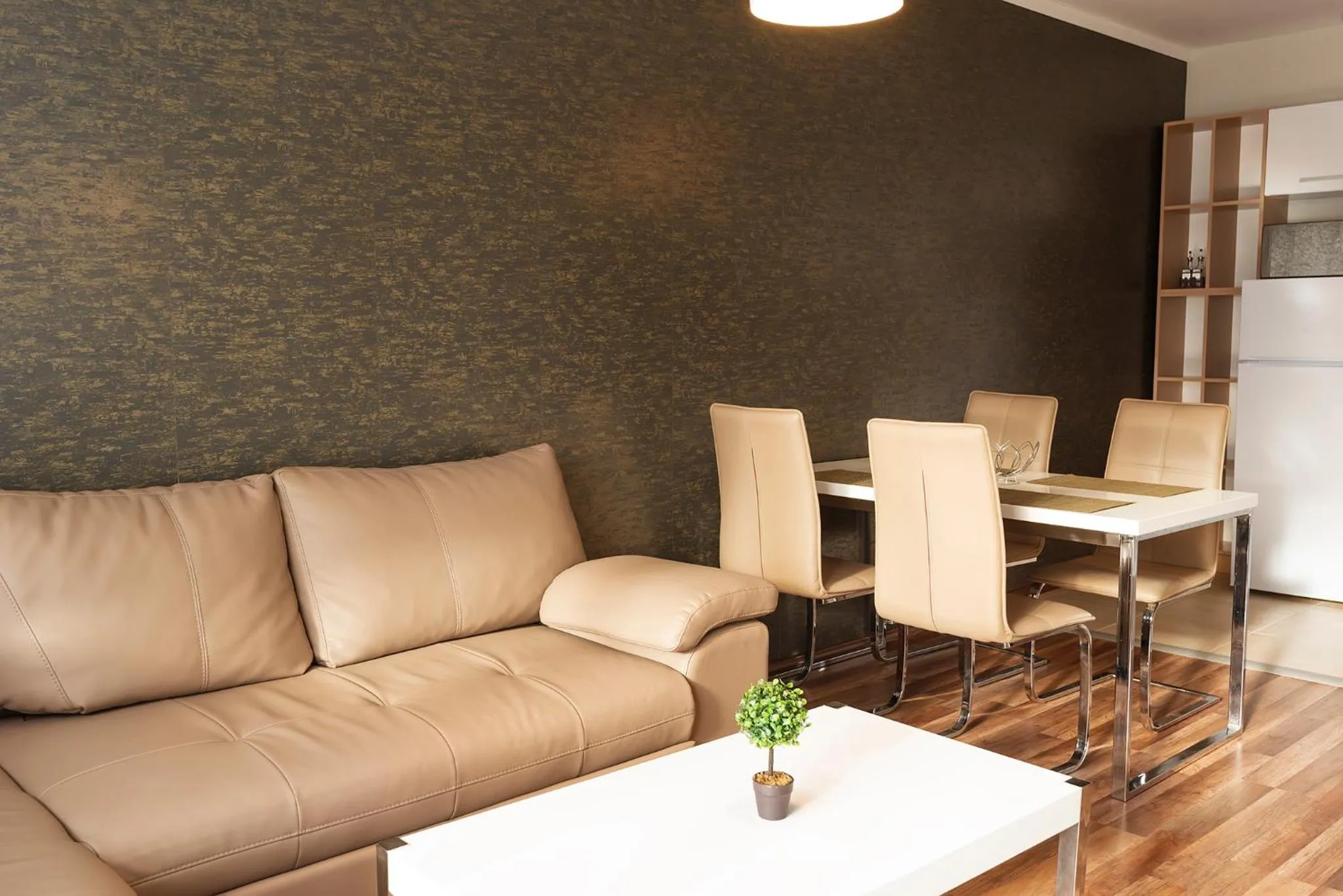 Living room in Green Paradise Deluxe Apartments