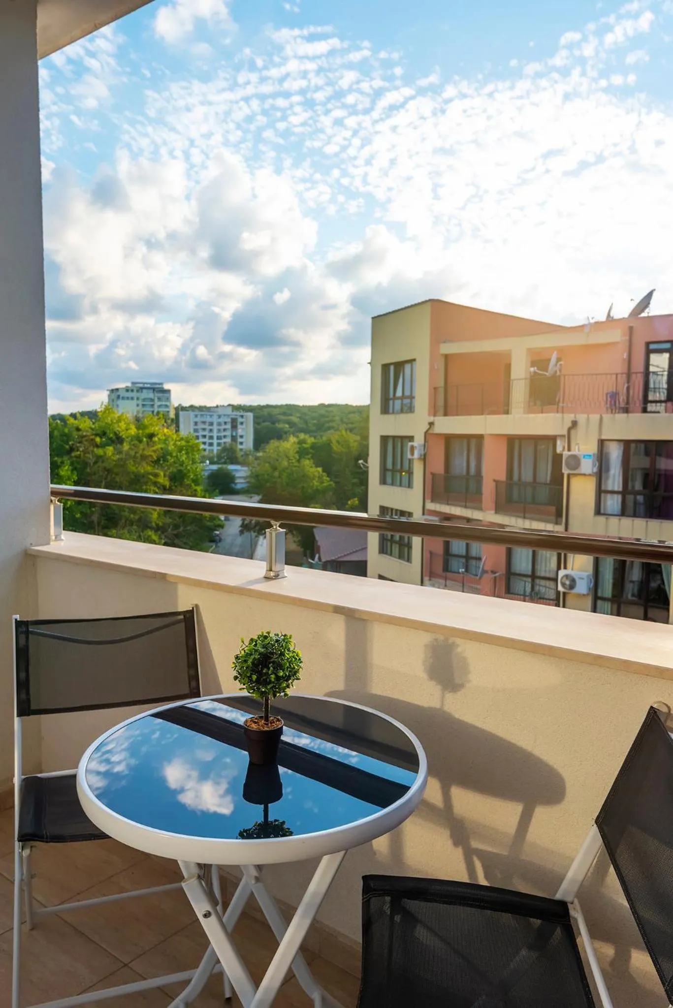 Balcony/Terrace in Green Paradise Deluxe Apartments