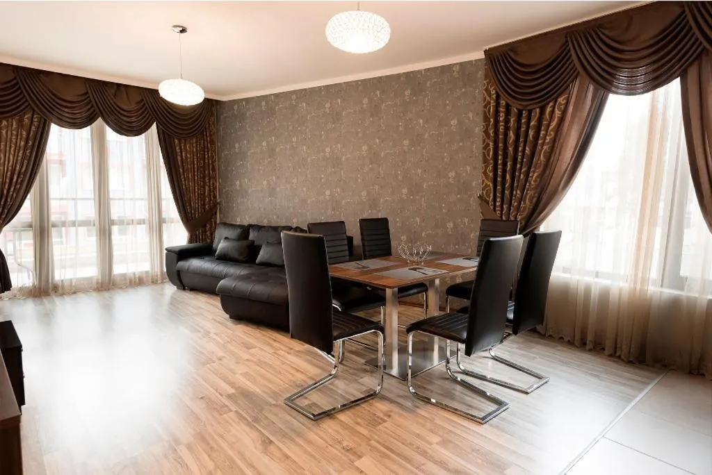 Living room in Green Paradise Deluxe Apartments