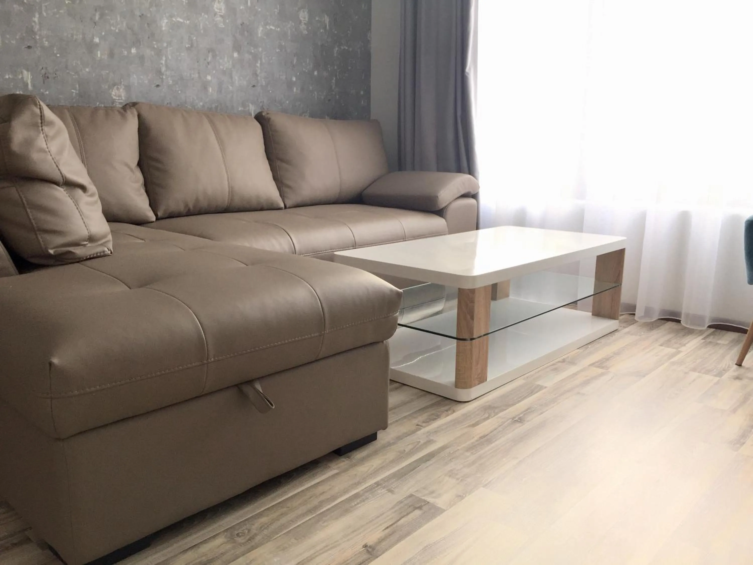 Seating area in Green Paradise Deluxe Apartments