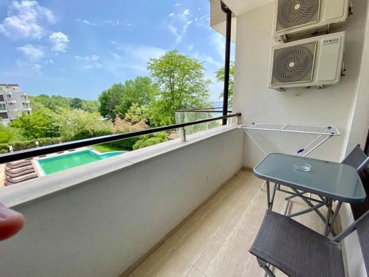 Balcony/Terrace in Green Paradise Deluxe Apartments