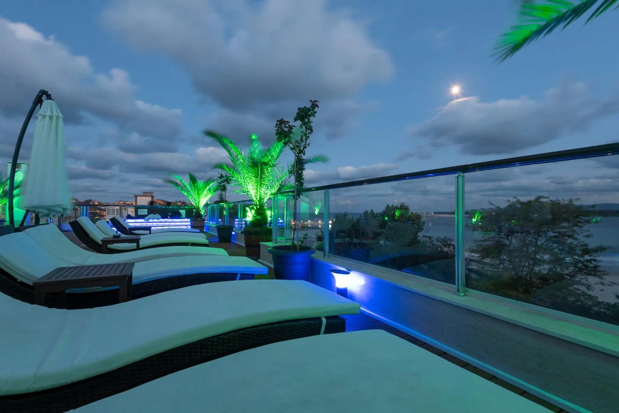 Balcony/Terrace in Green Paradise Deluxe Apartments