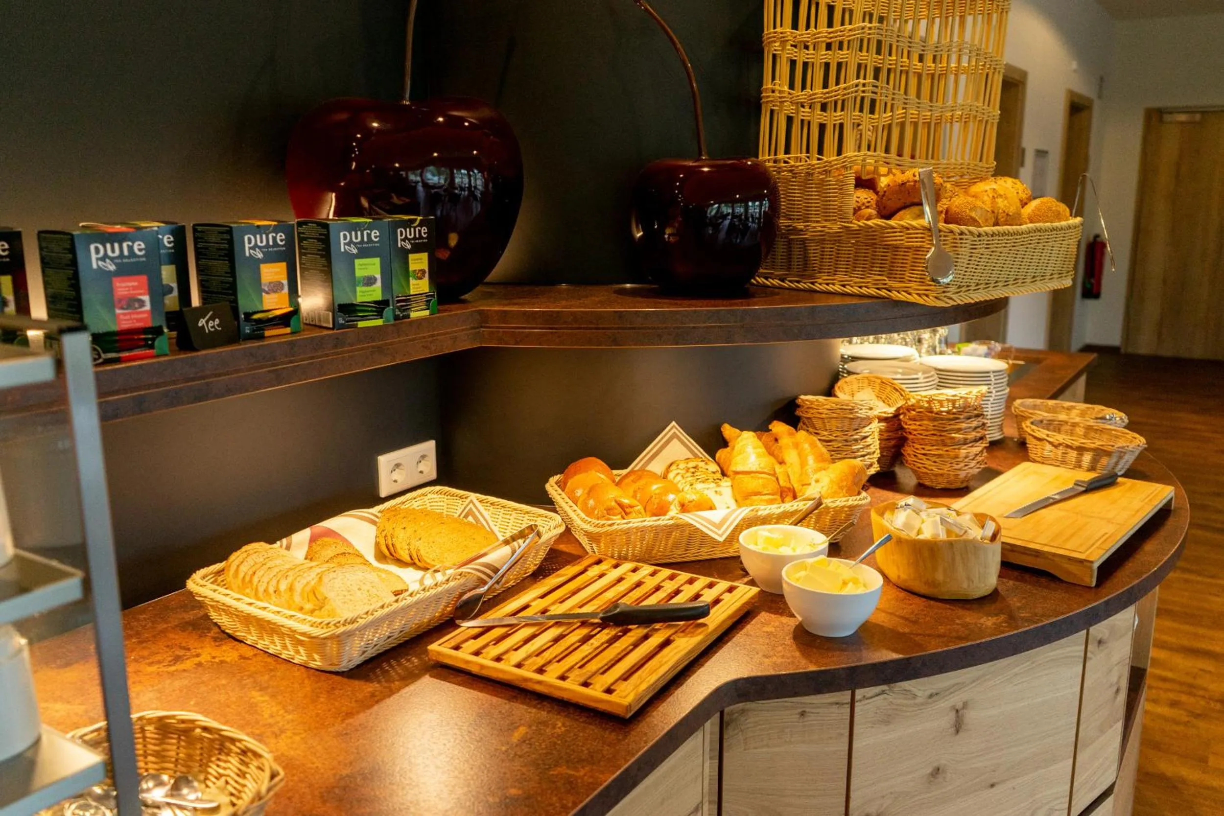 Food and drinks in Landhotel Lebensart