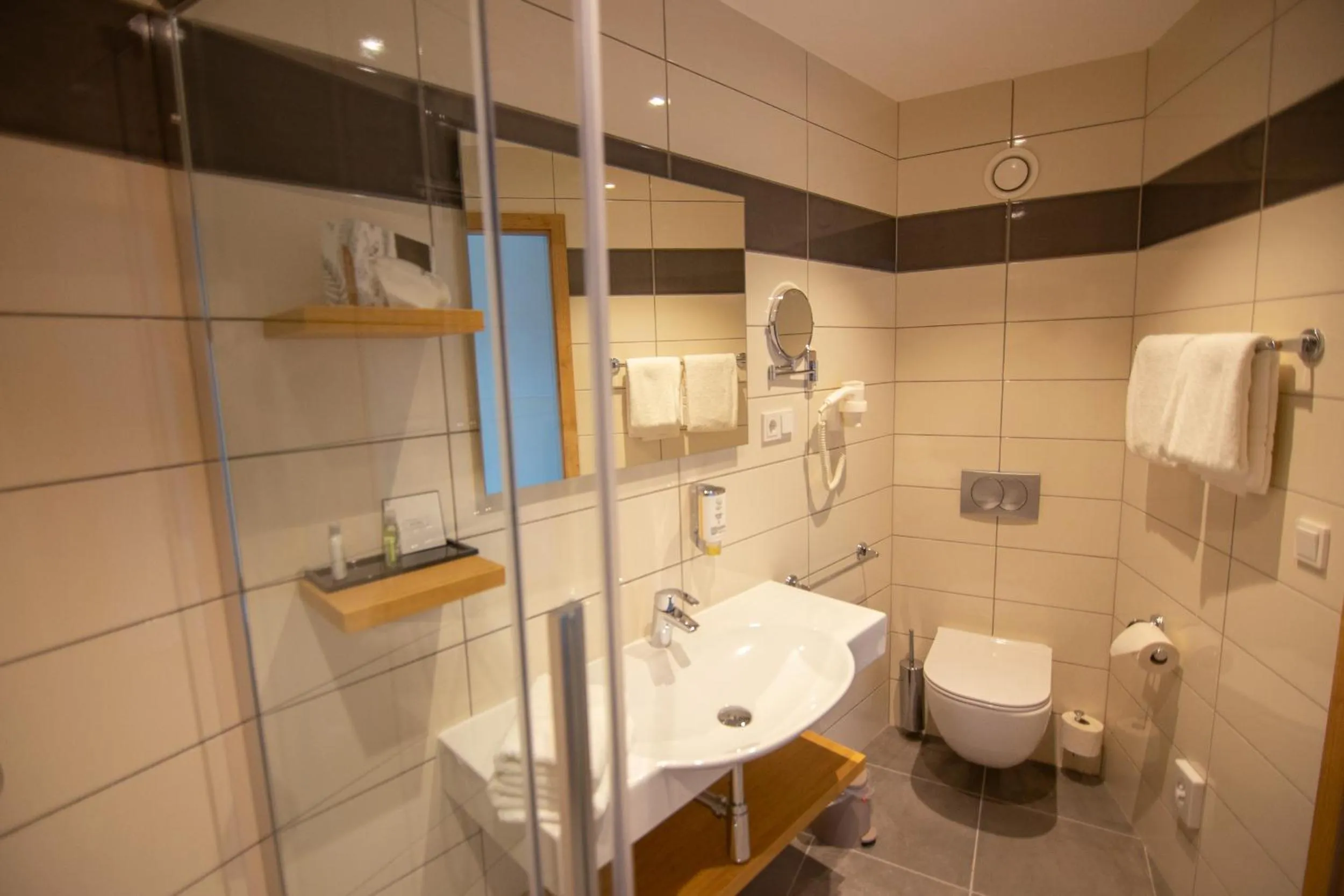 Shower in Landhotel Lebensart