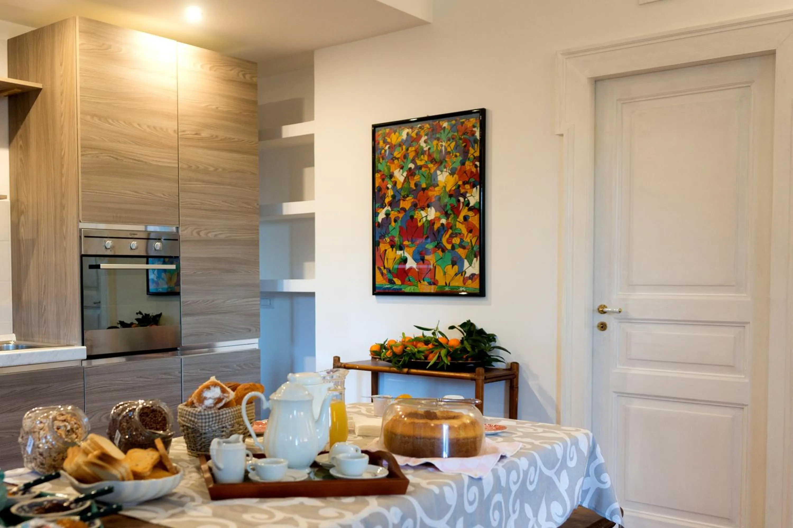 Buffet breakfast in Du Parc Boutique Home