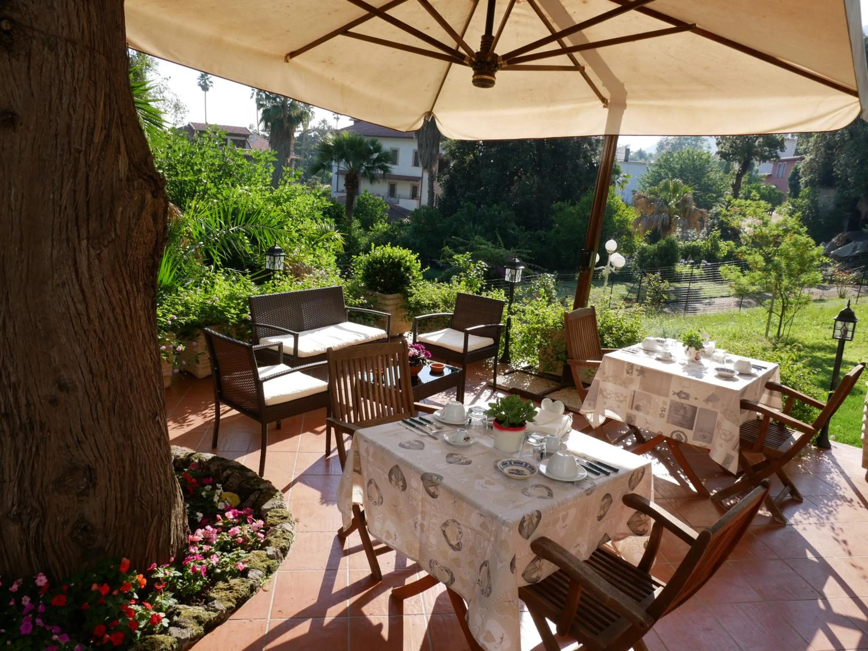 Patio in Du Parc Boutique Home