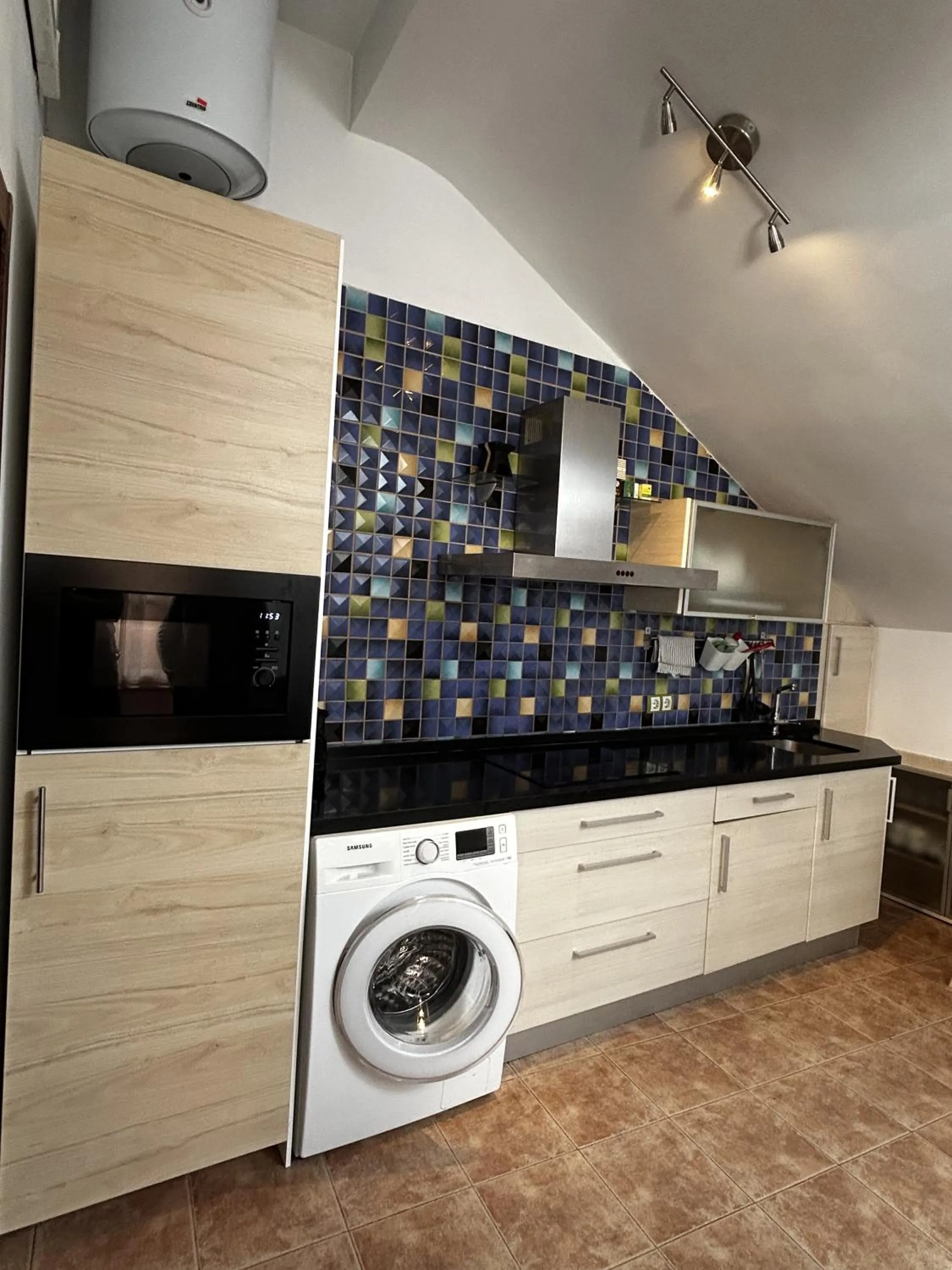 microwave in Ático Centro Málaga