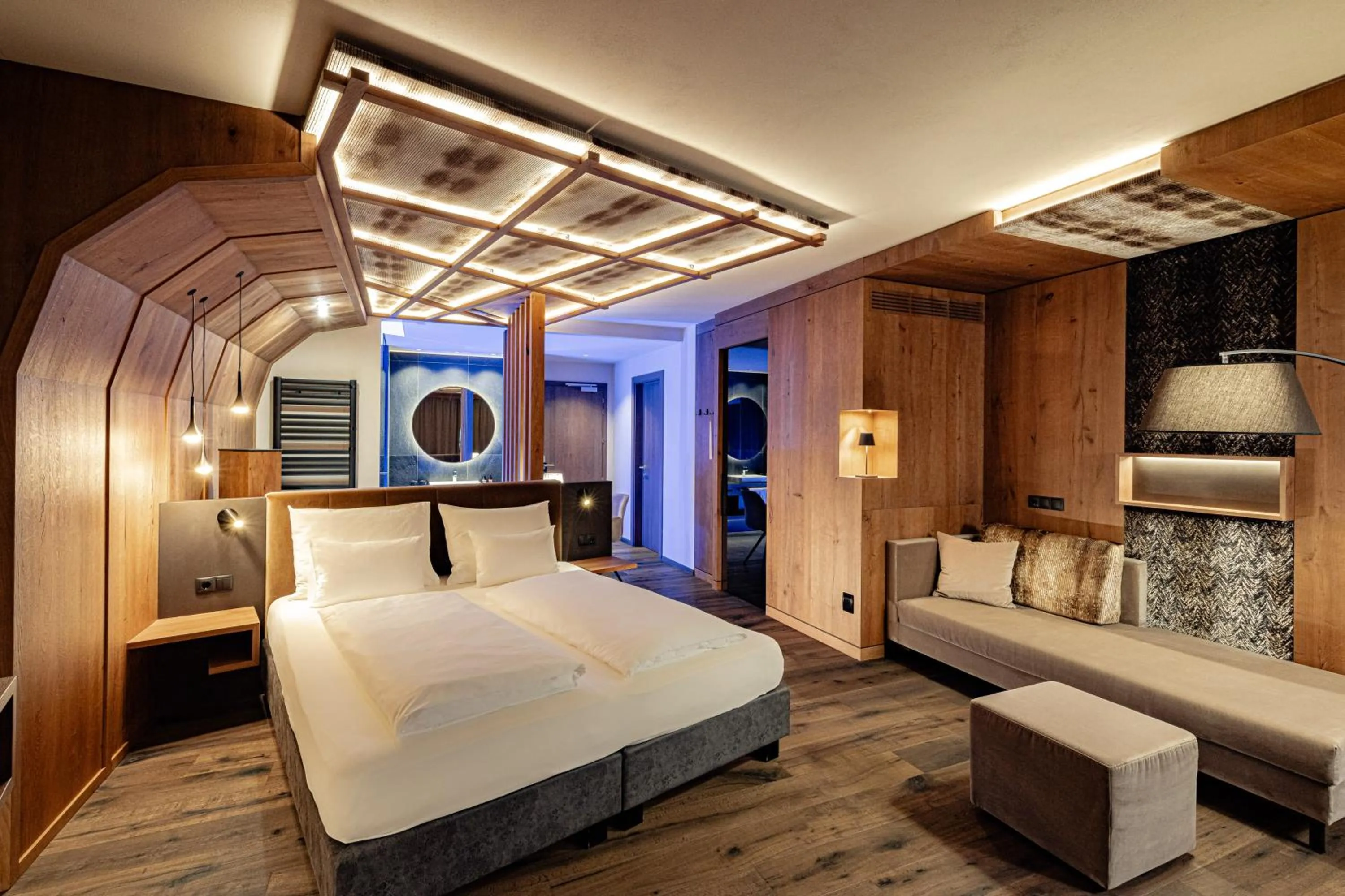 Photo of the whole room, Bed in Leitgam Adults Only Hotel