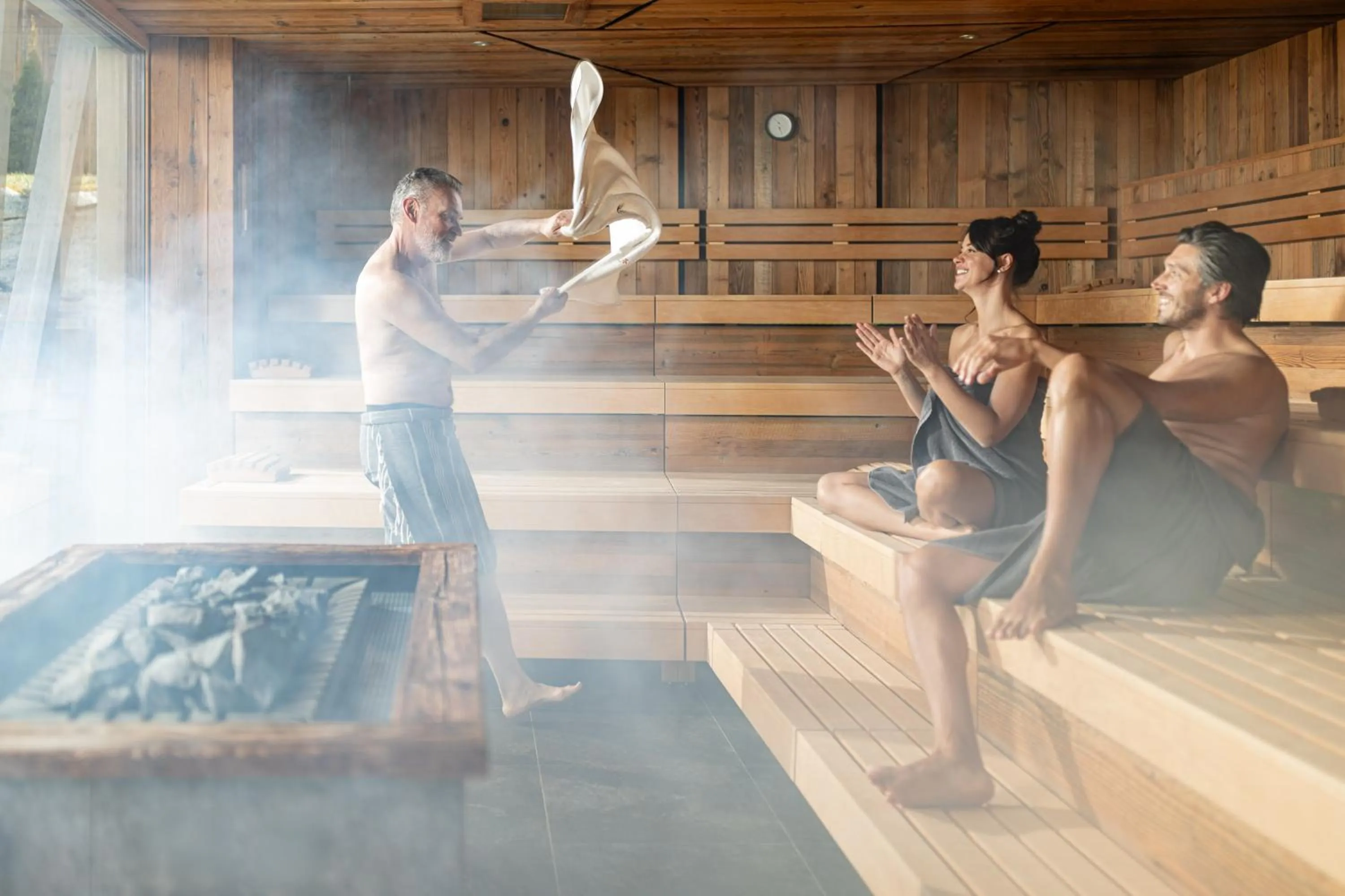 Sauna in Leitgam Adults Only Hotel