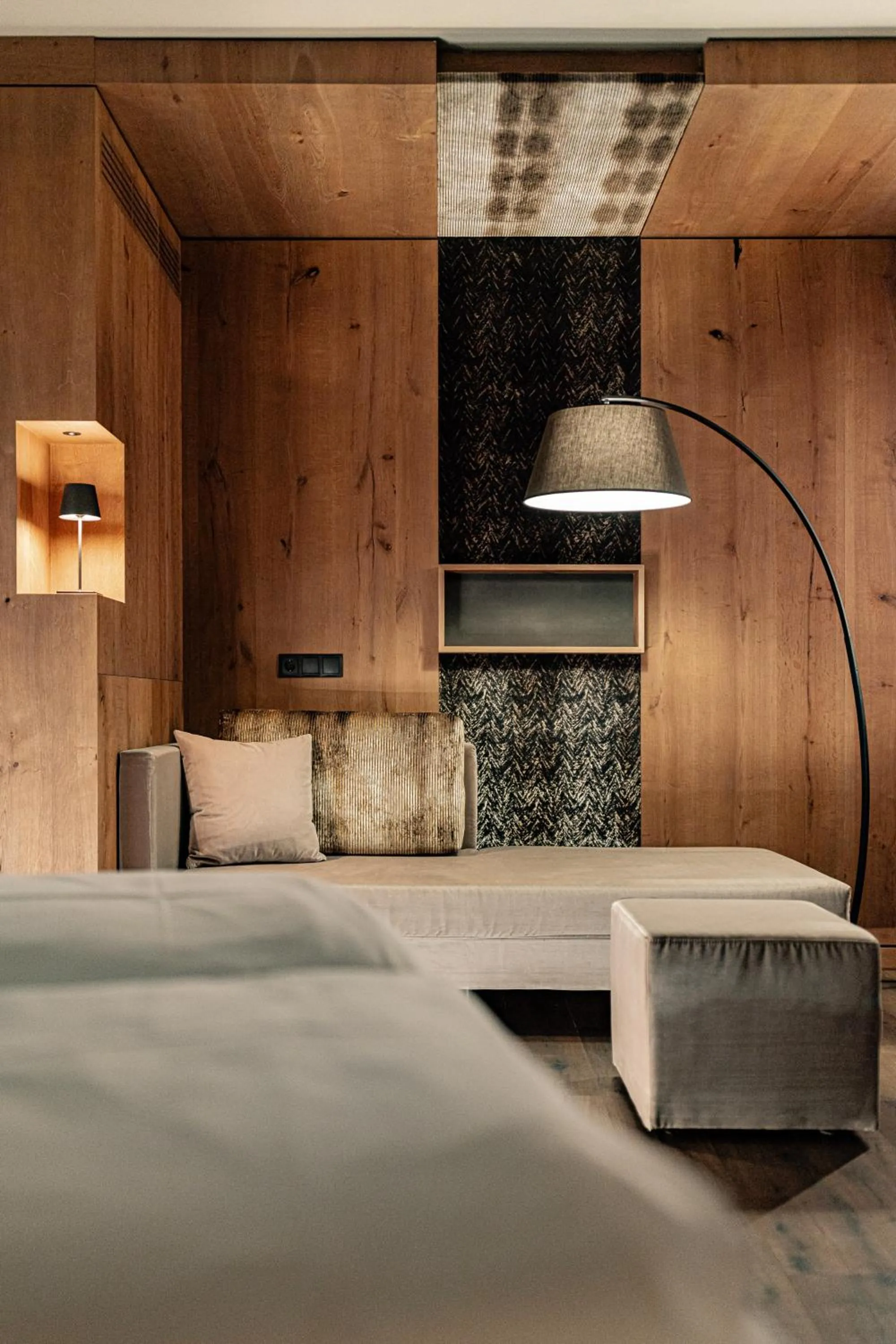 Seating area, Bed in Leitgam Adults Only Hotel