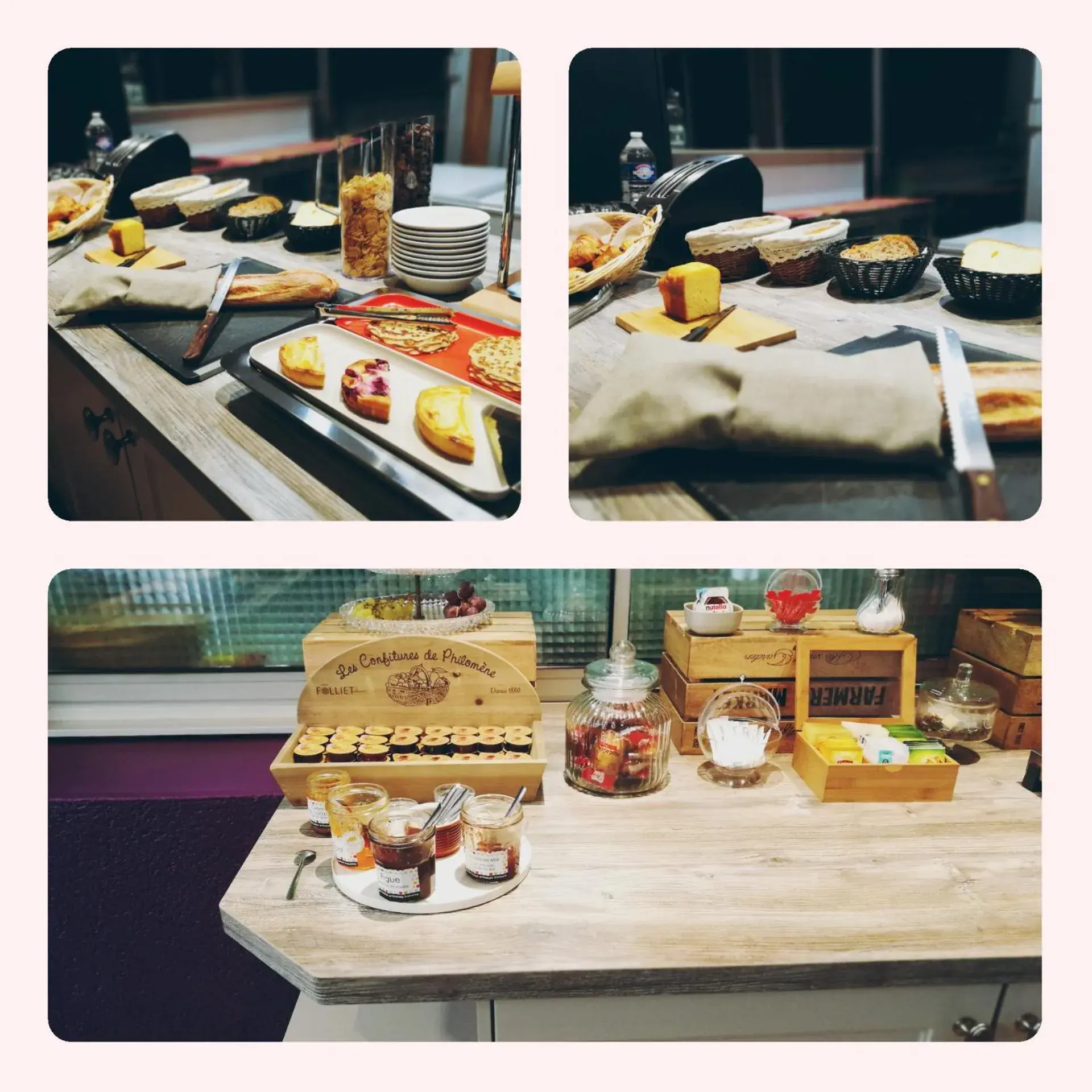 Food close-up in Logis Hôtel Lodge La Valette Food close-up in Logis Hôtel Lodge La Valette