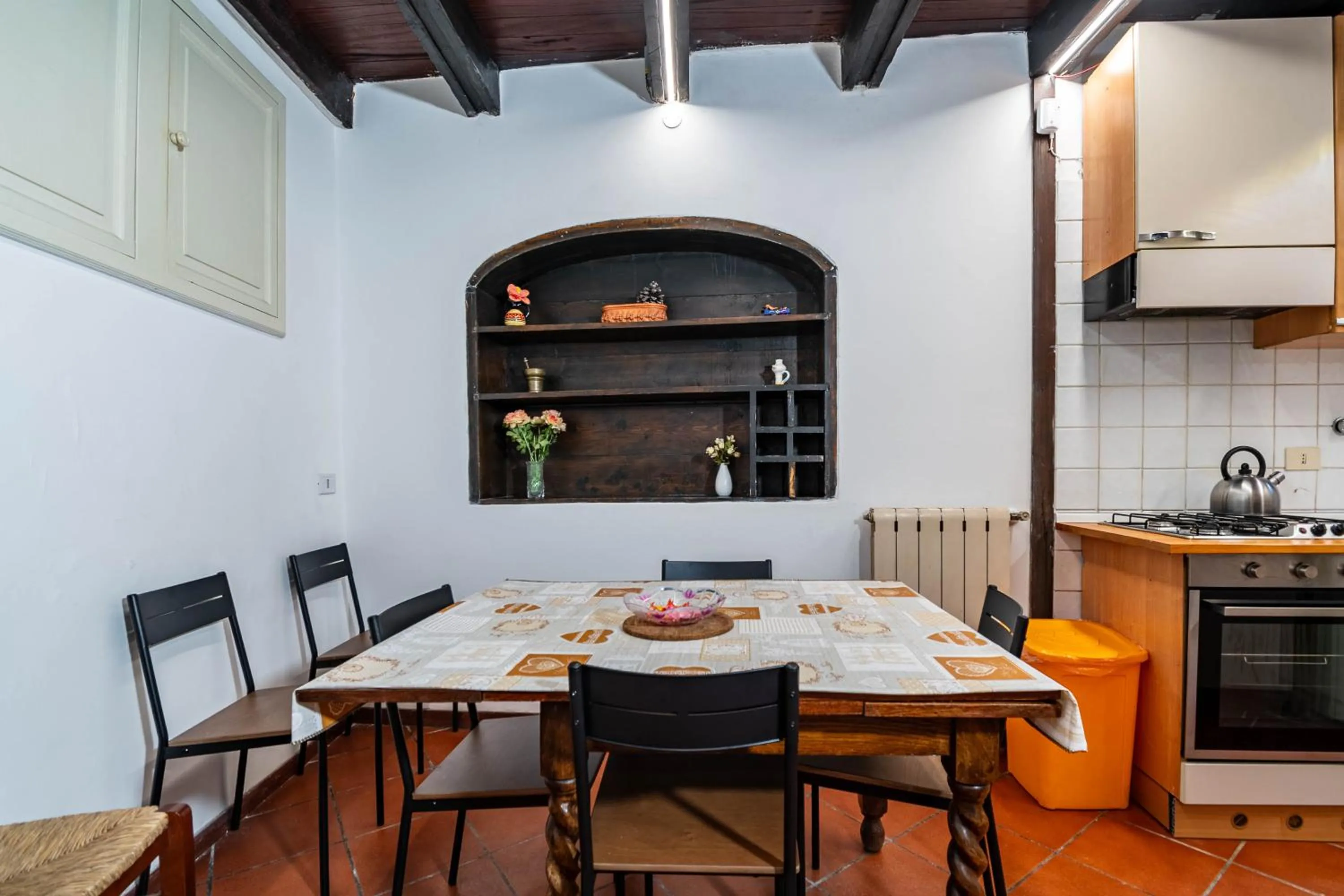 Dining area in Casa Trasteverina