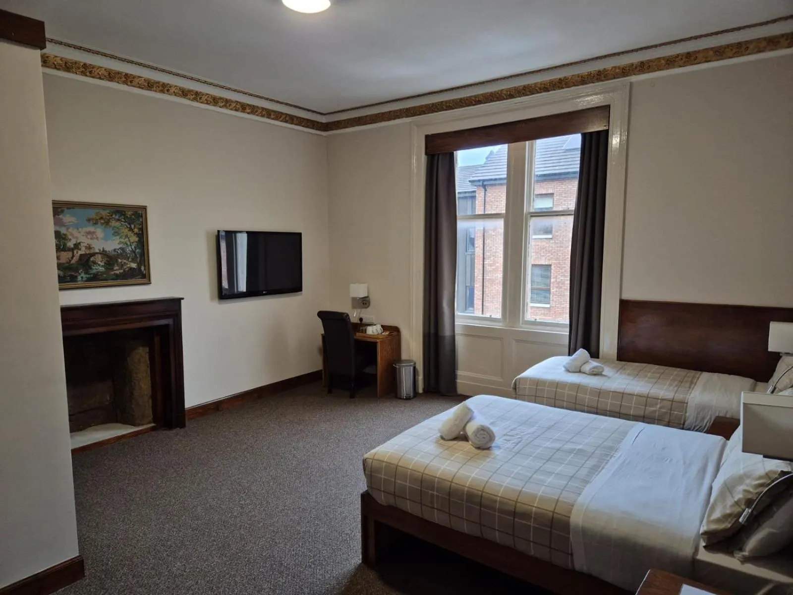 Bed in Douglas Hotel