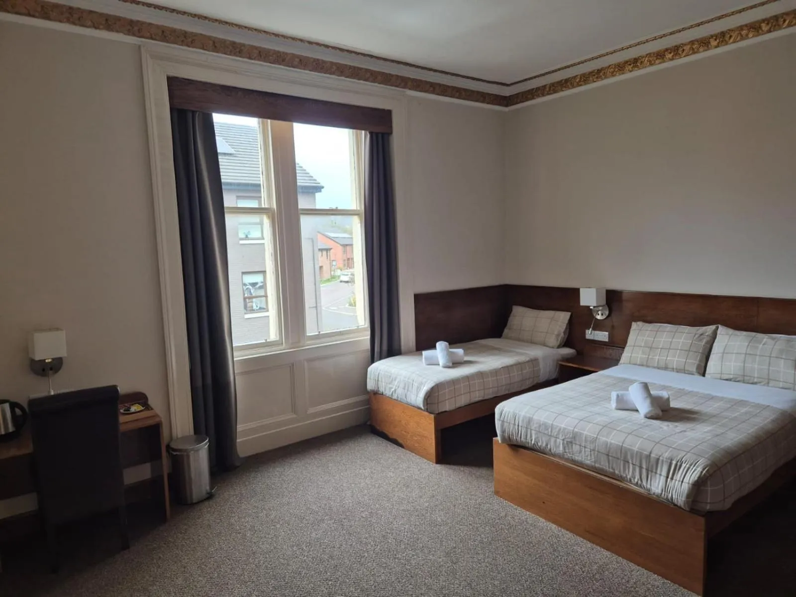 Bed in Douglas Hotel